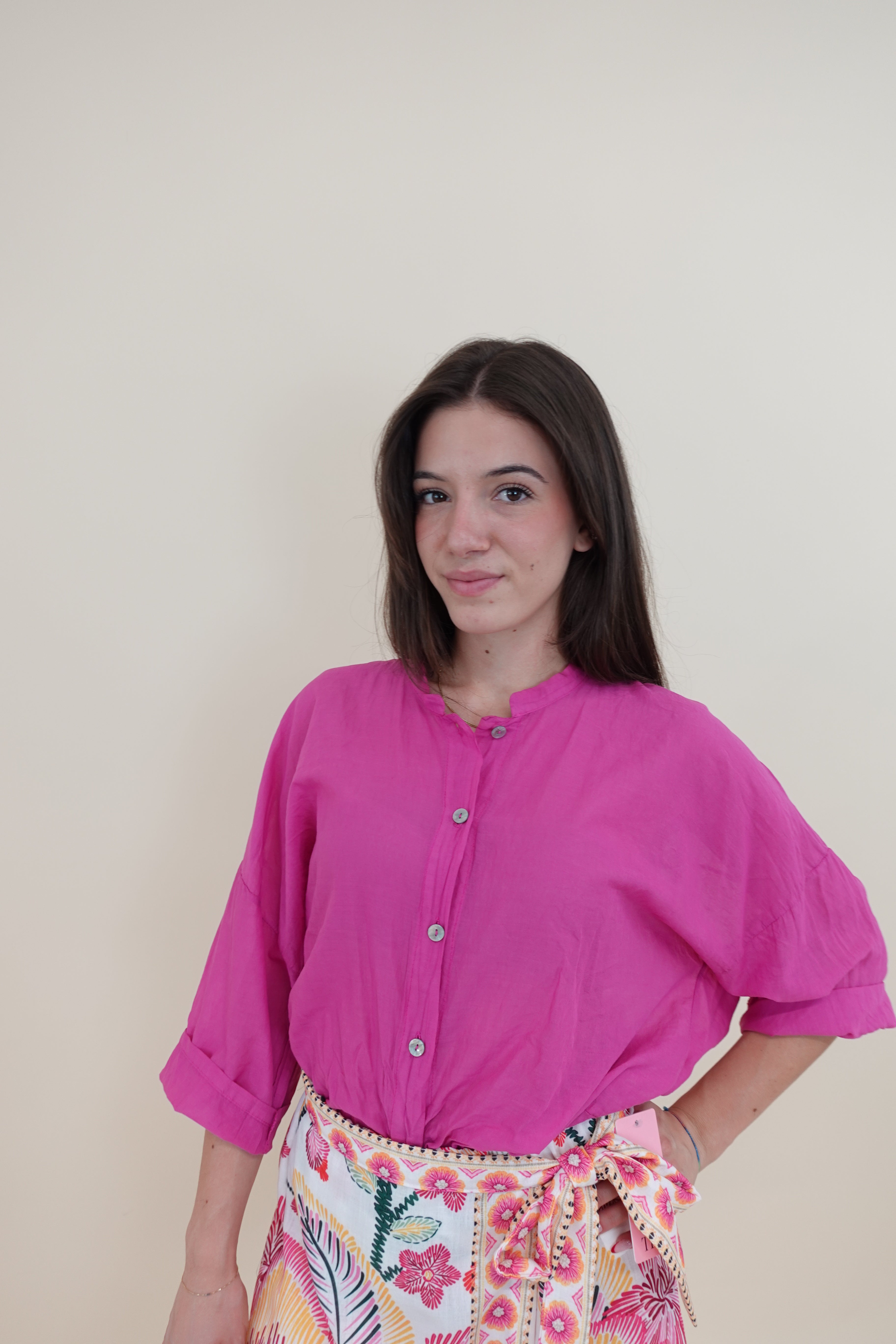 Camicia Formentera Fucsia
