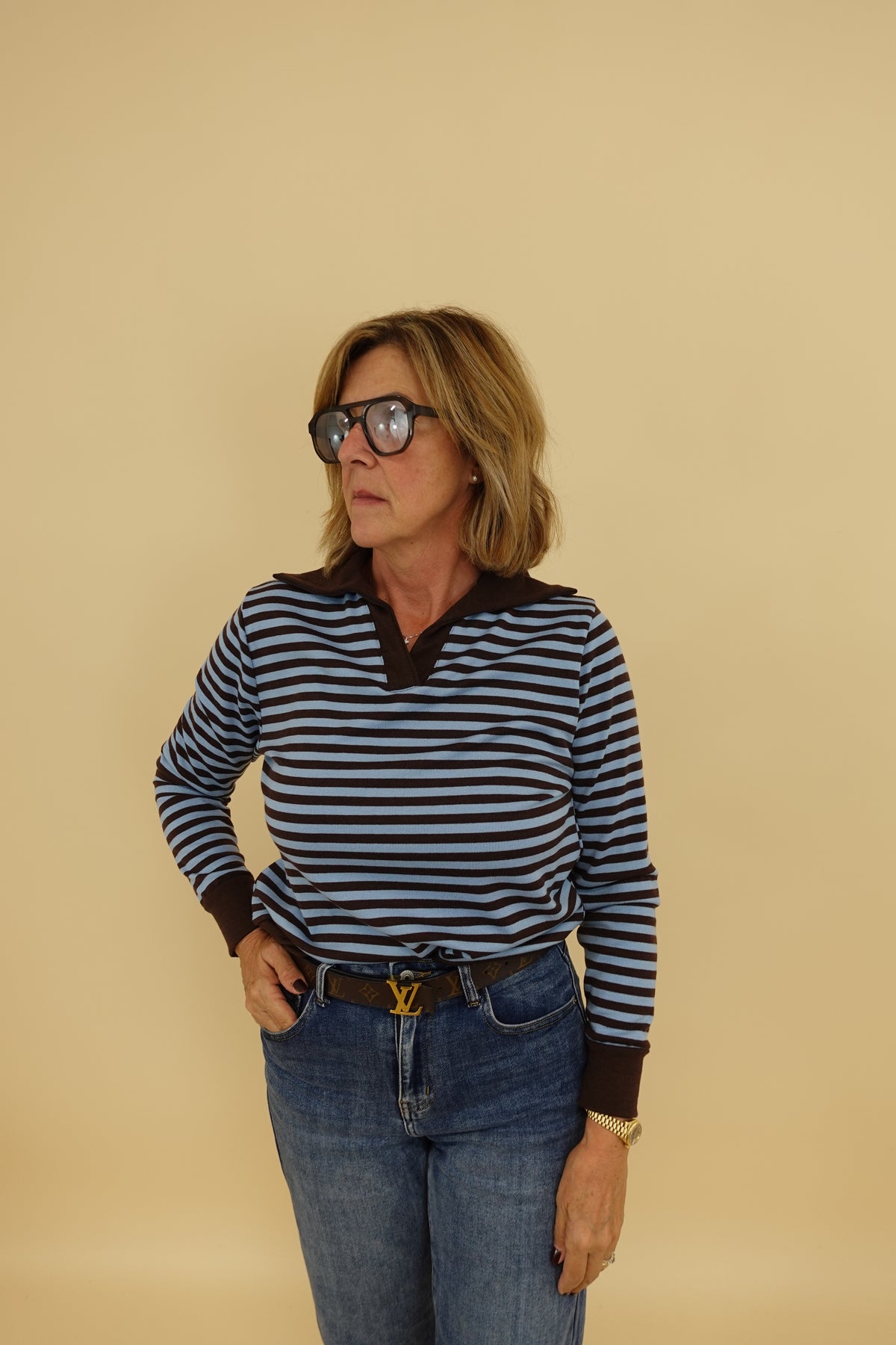 Maglia Annalisa Azzurro