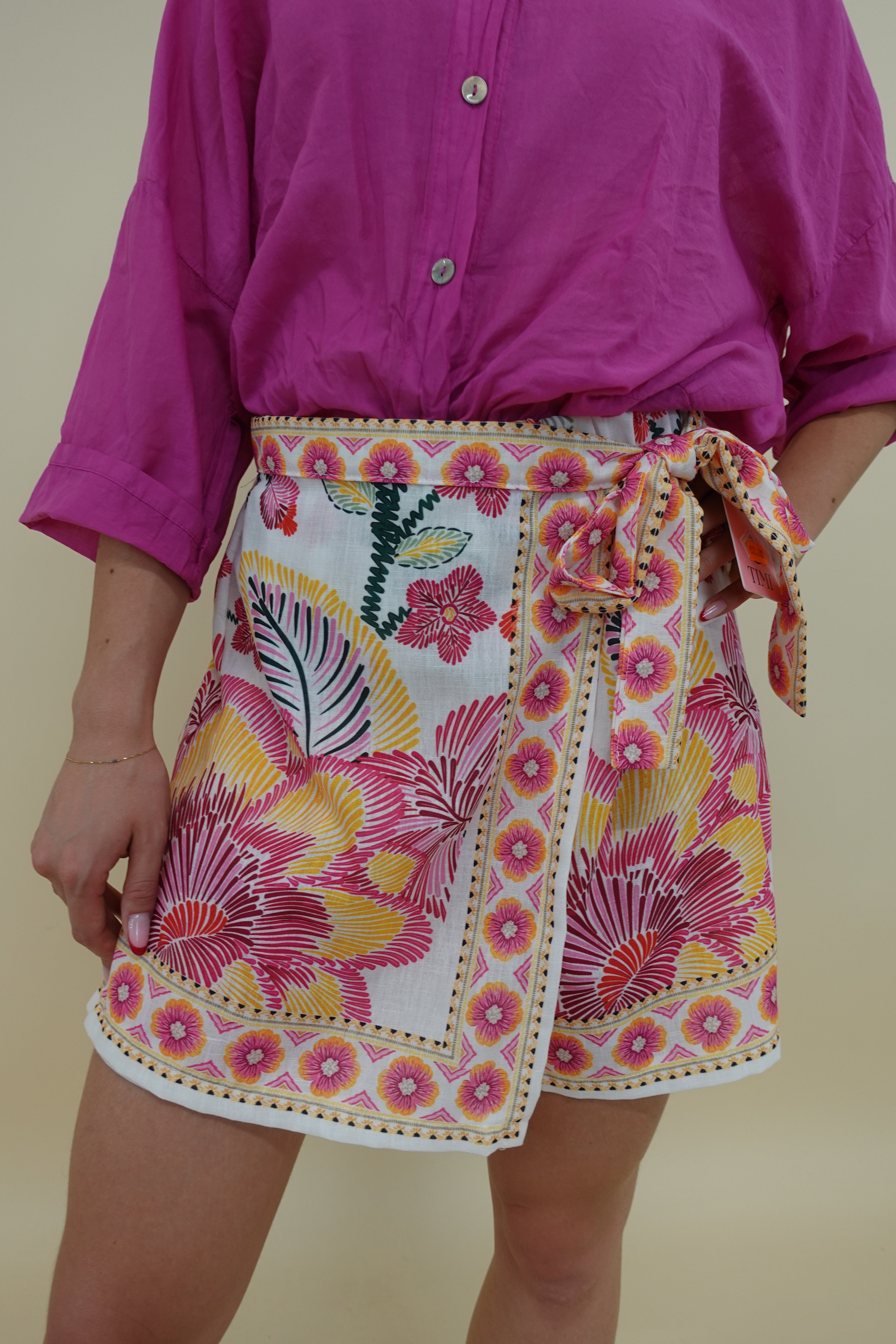 Shorts Etro Fucsia