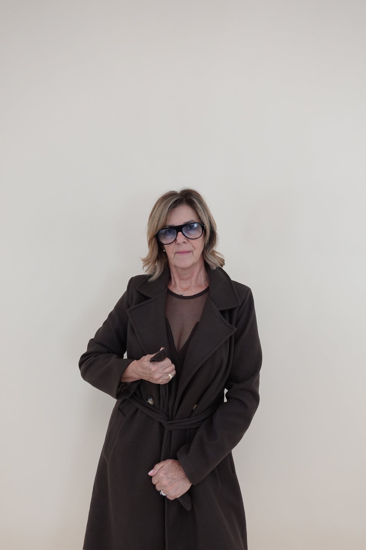 Cappotto Long Marrone
