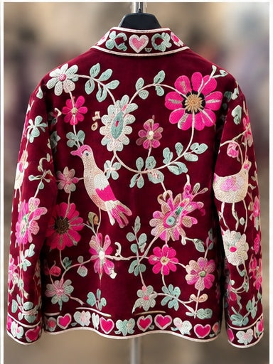 Suzani Bordeaux