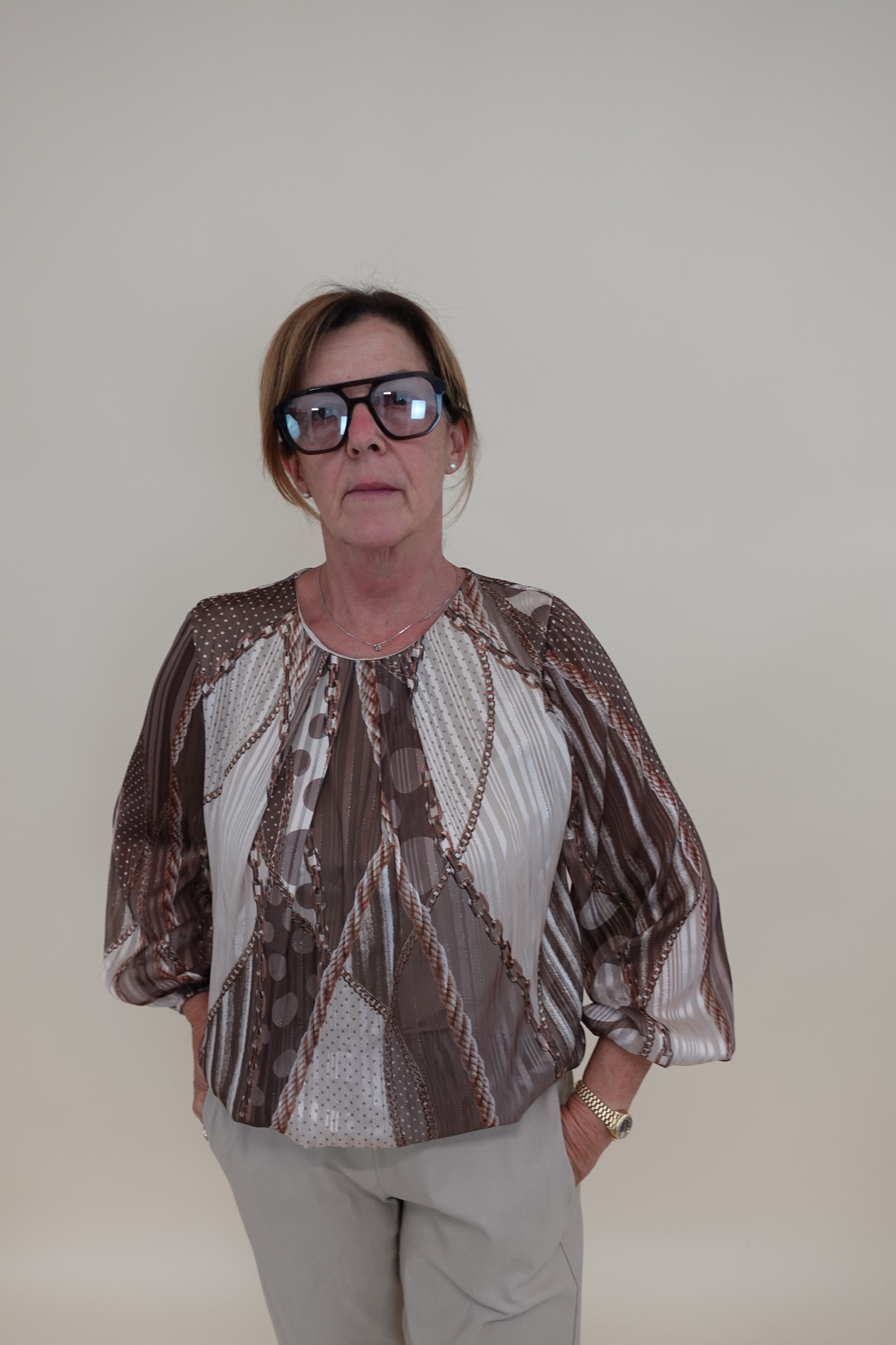 Camicia Susanna Beige