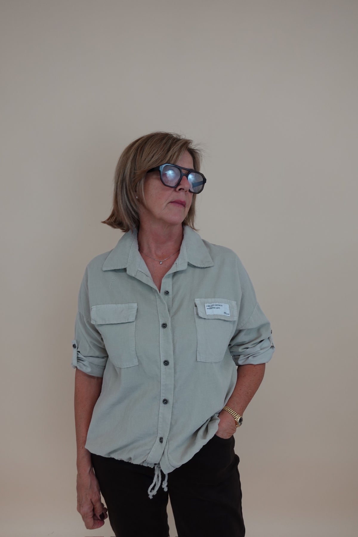 Camicia Create Beige