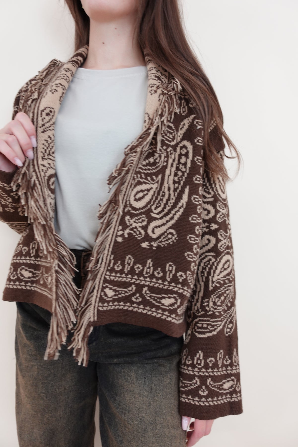 Cardigan Ortisei Marrone