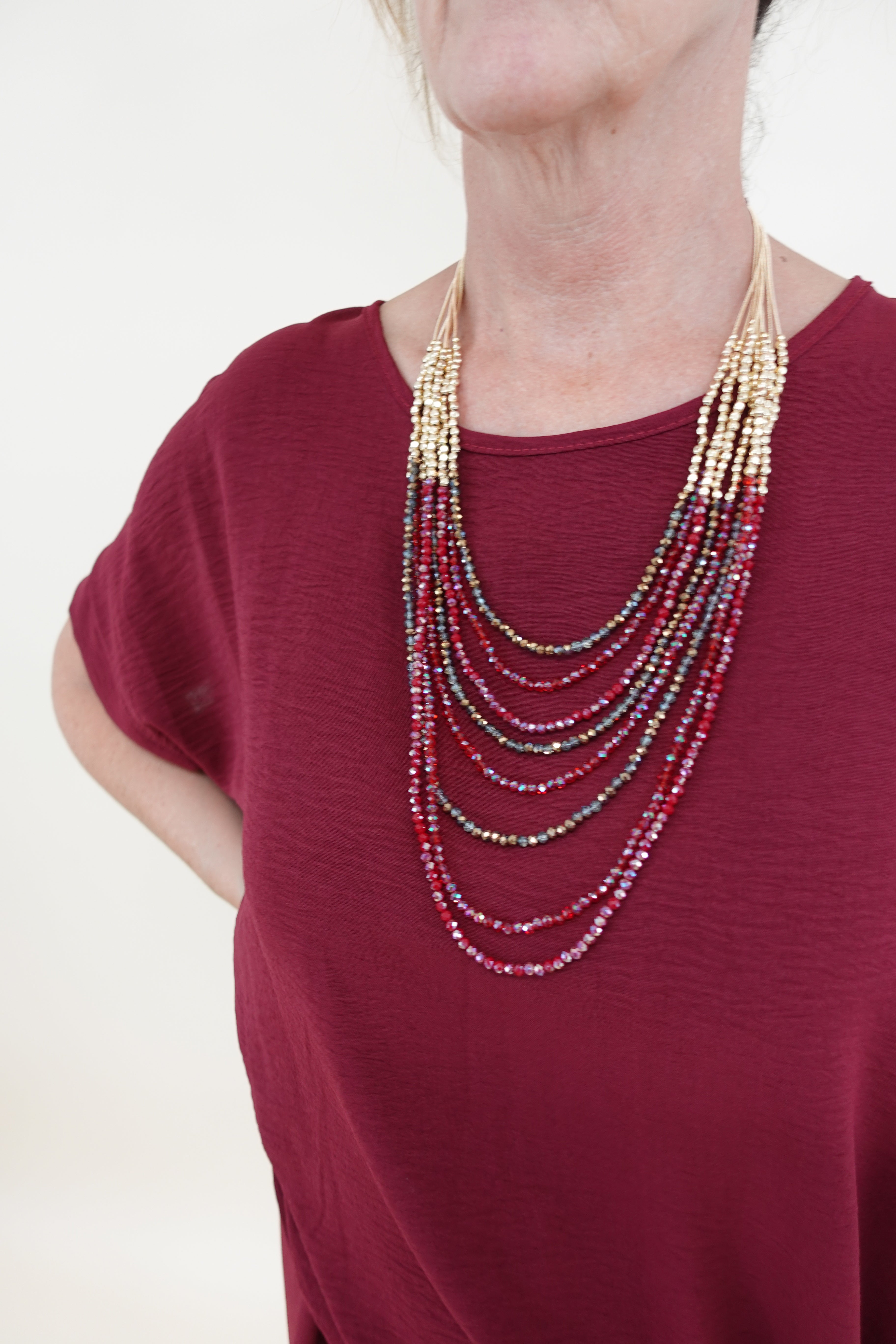 Completo Curvy Bordeaux