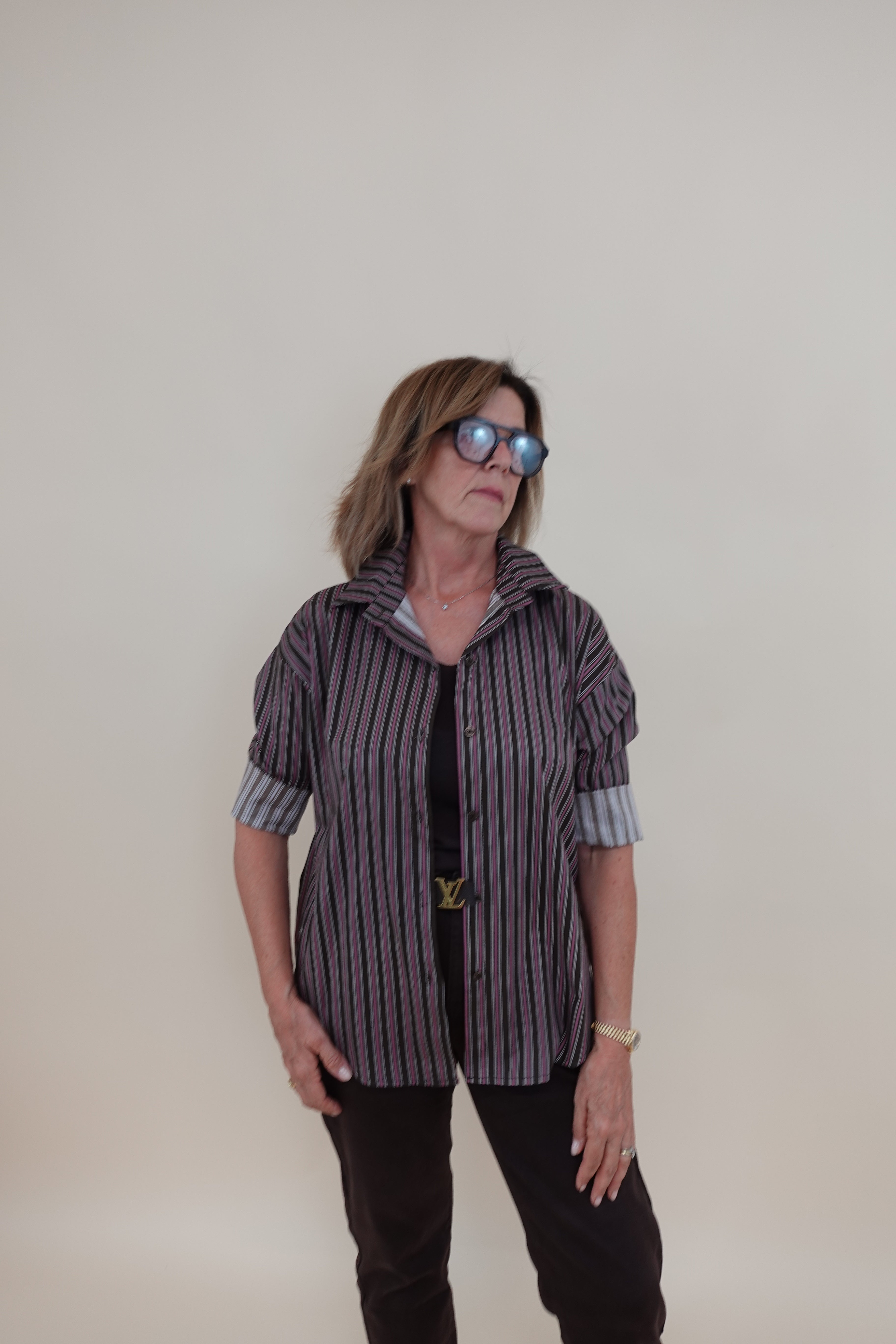 Camicia Barbara marrone