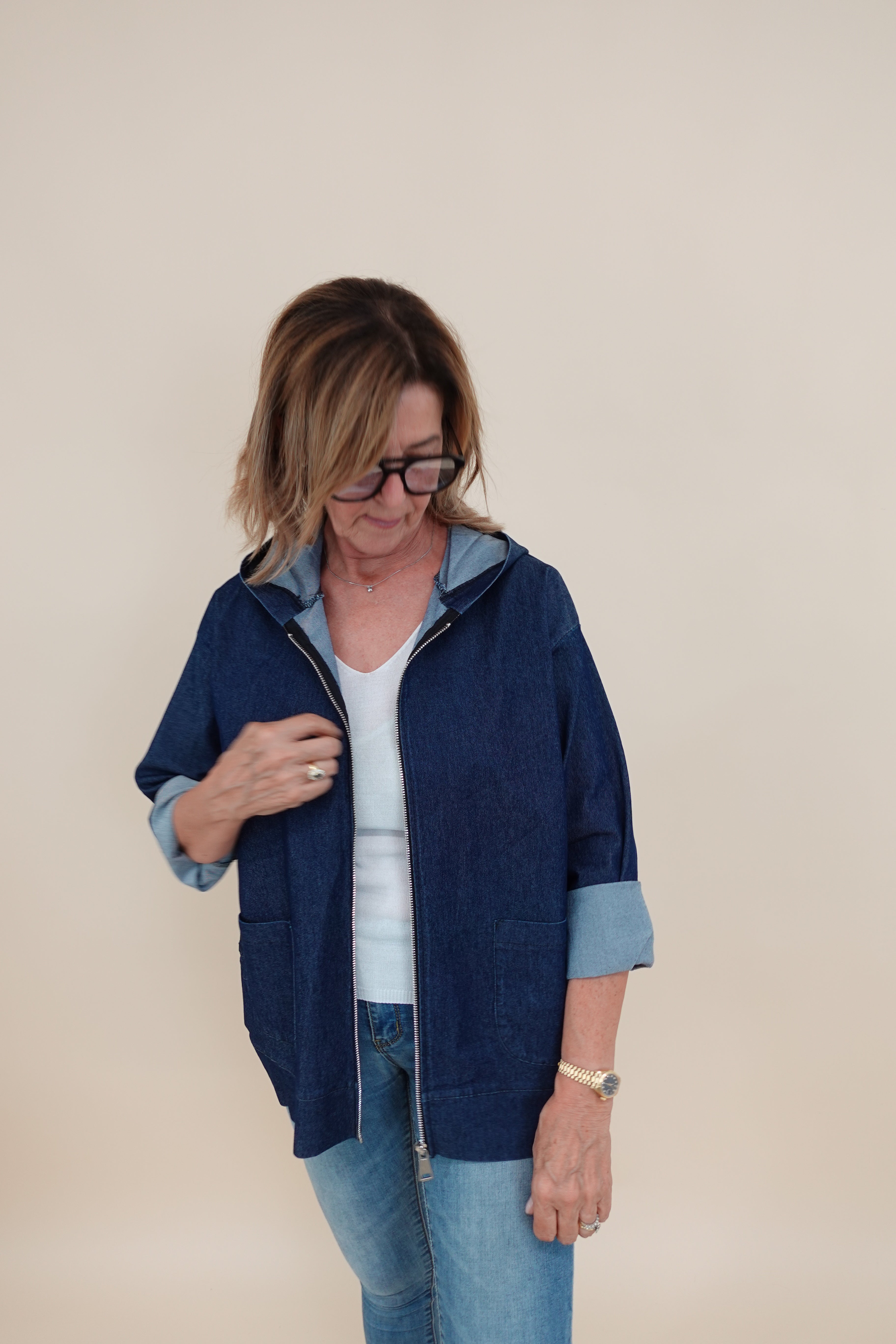 Giacca over jeans