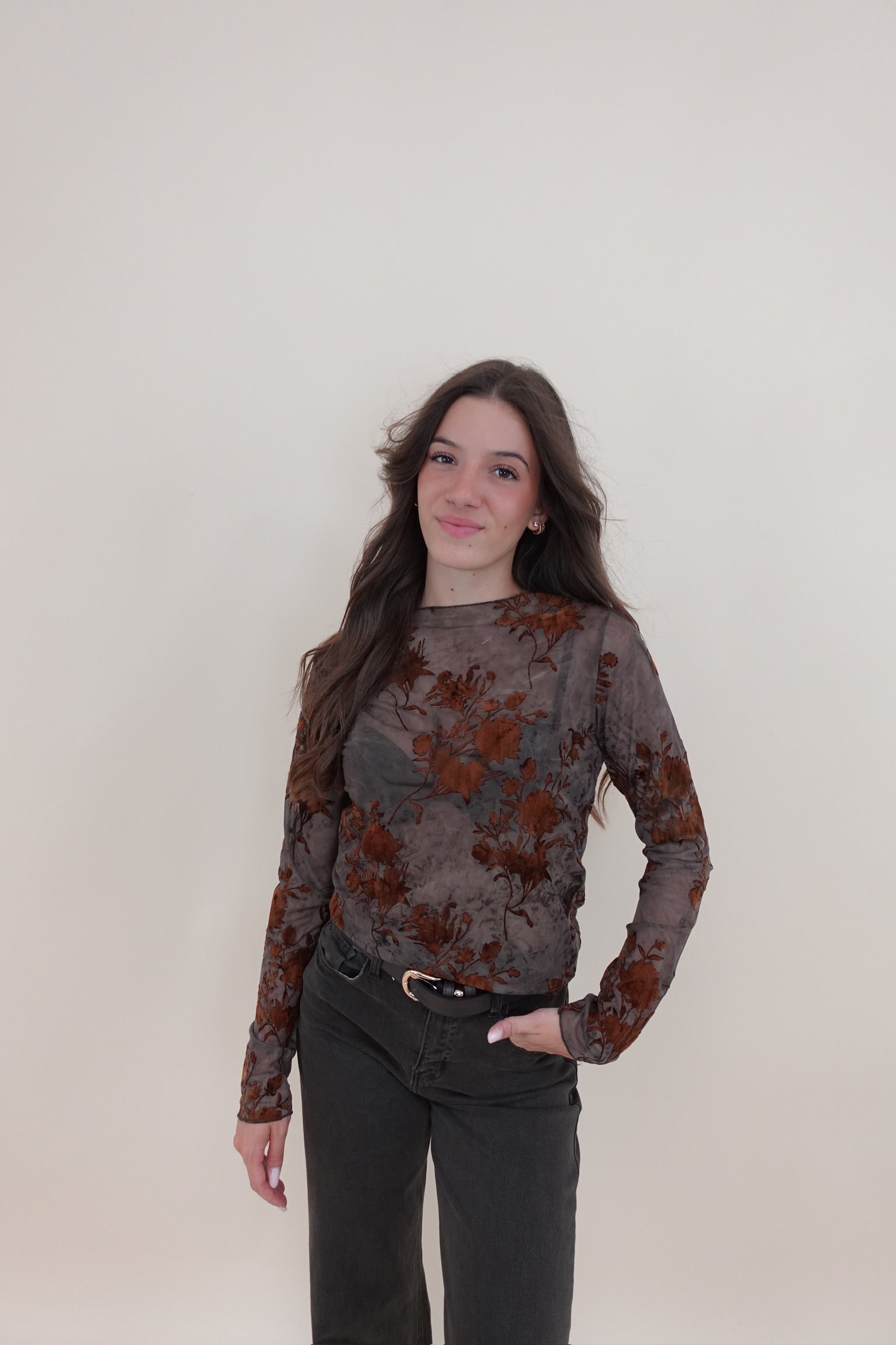 Maglia Autumn Marrone