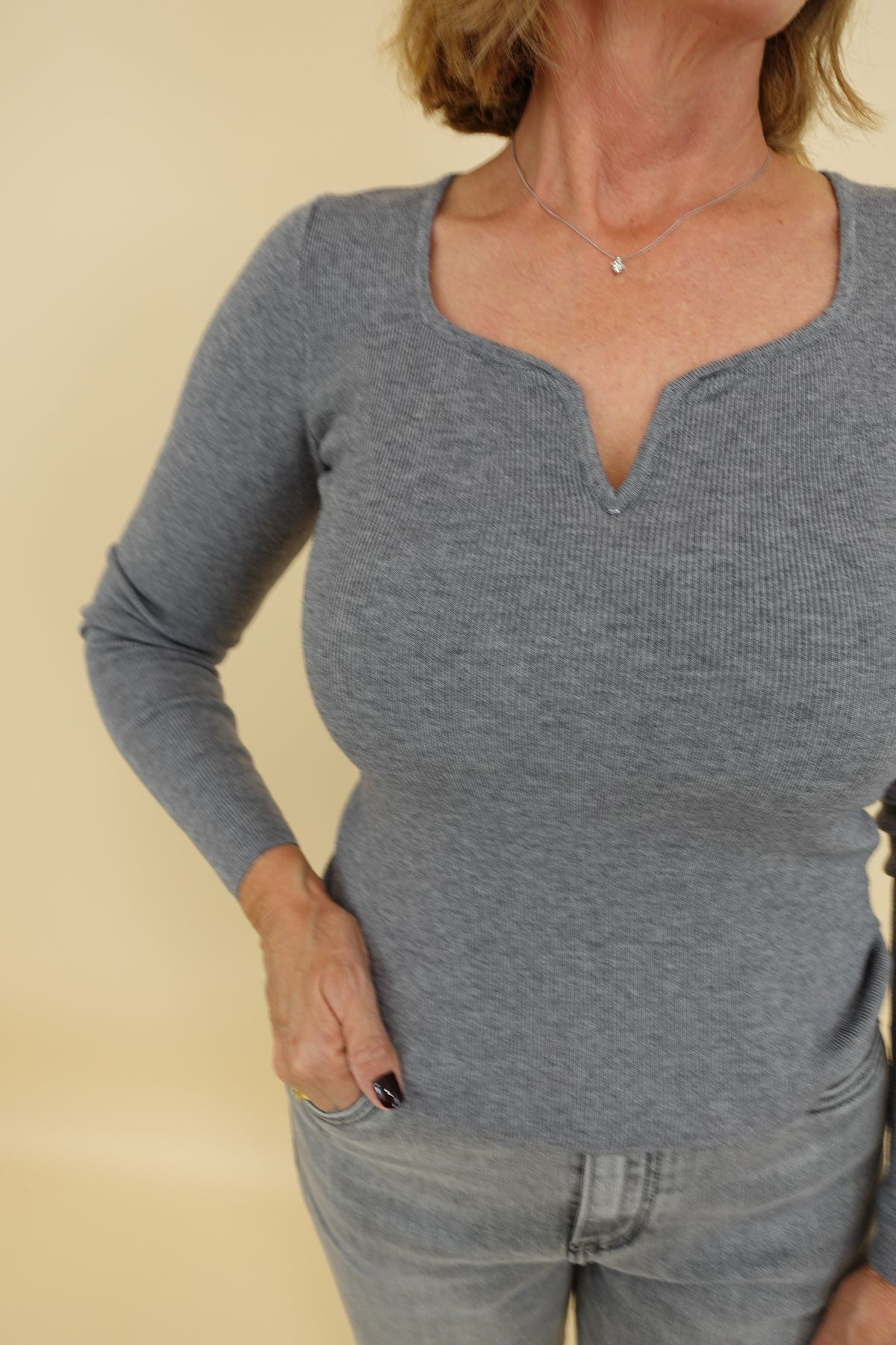 Maglia Elisa Grigio