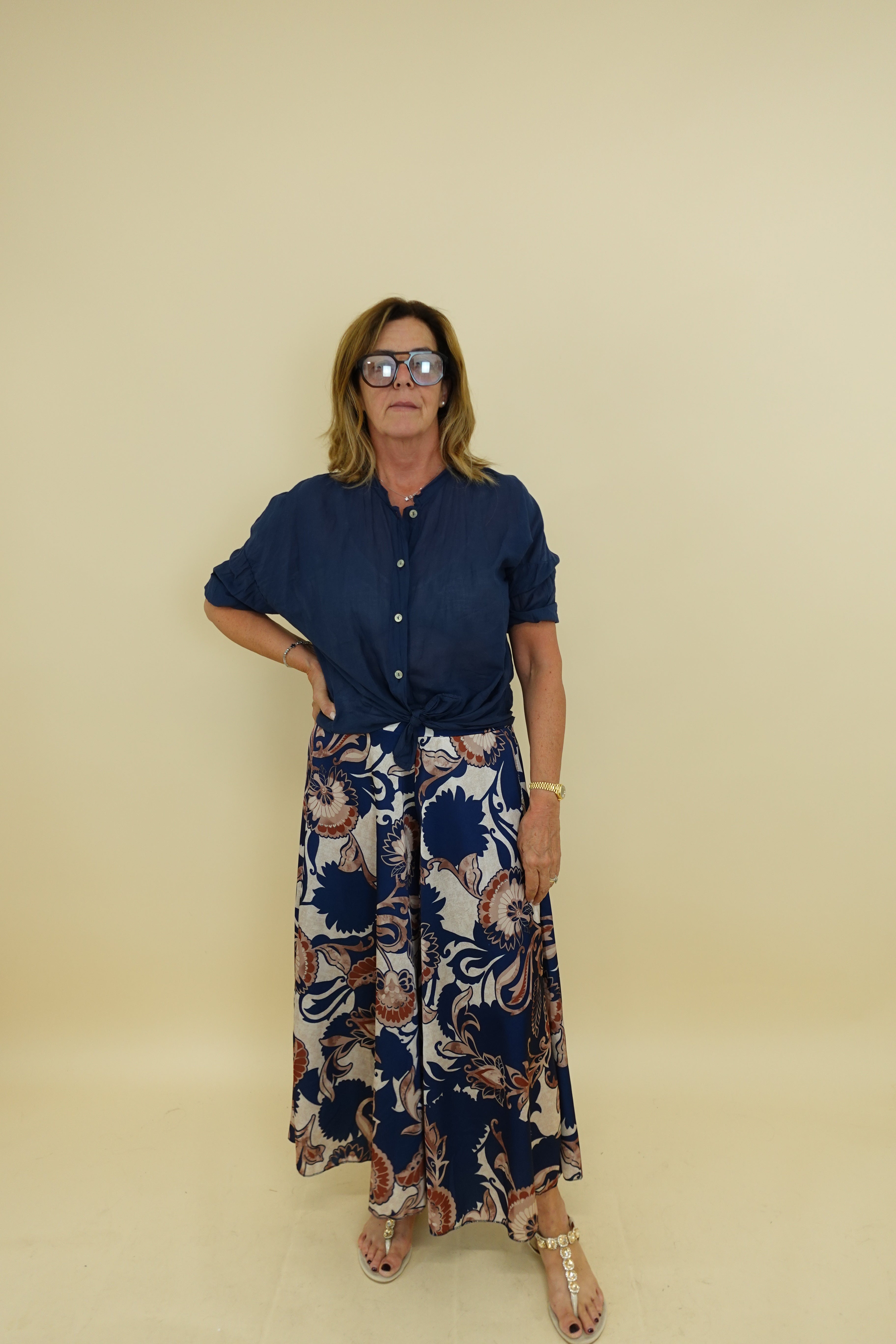 Camicia Formentera Blu