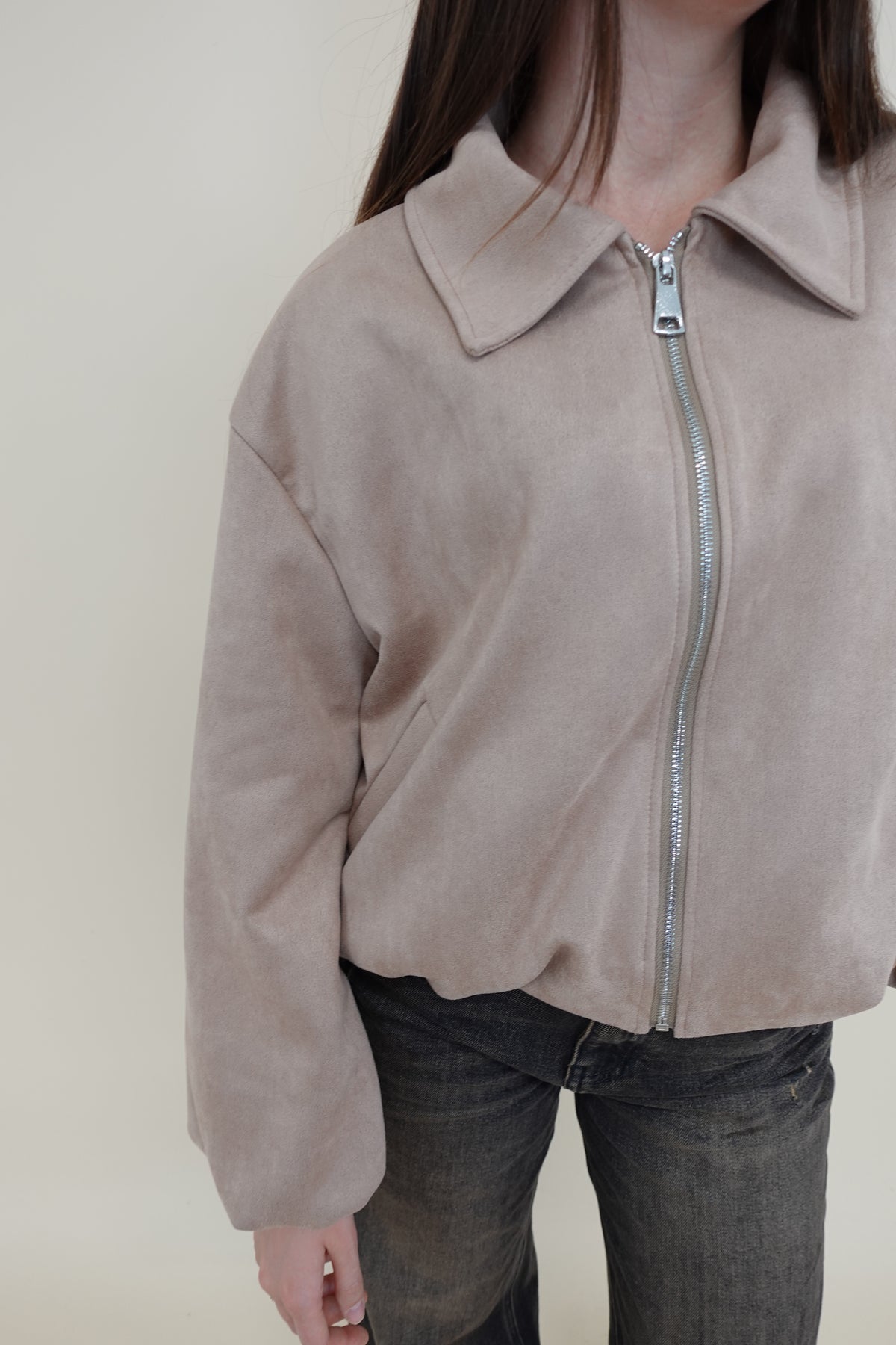 Giacca Bomber Camel