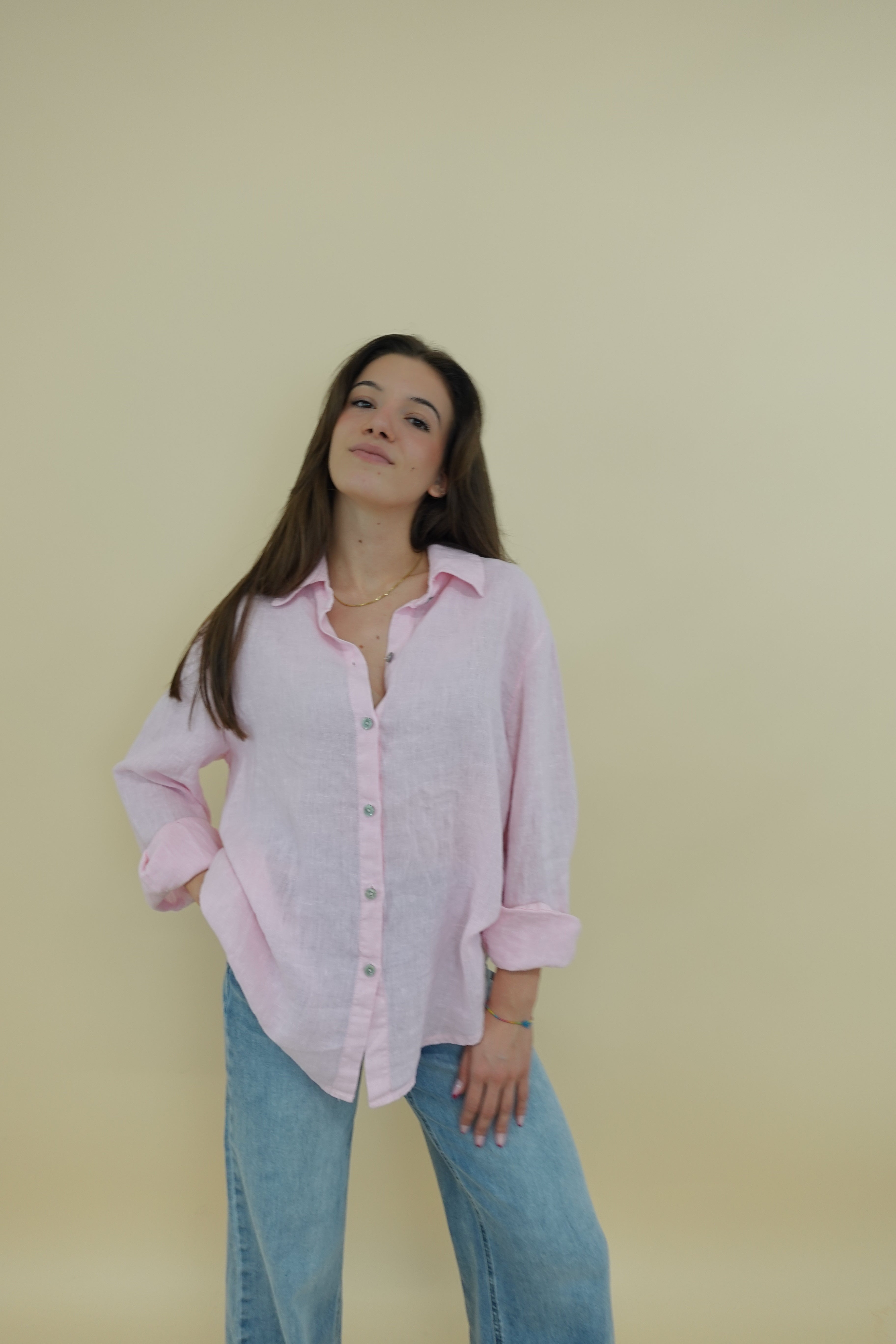 Camicia Olbia Rosa