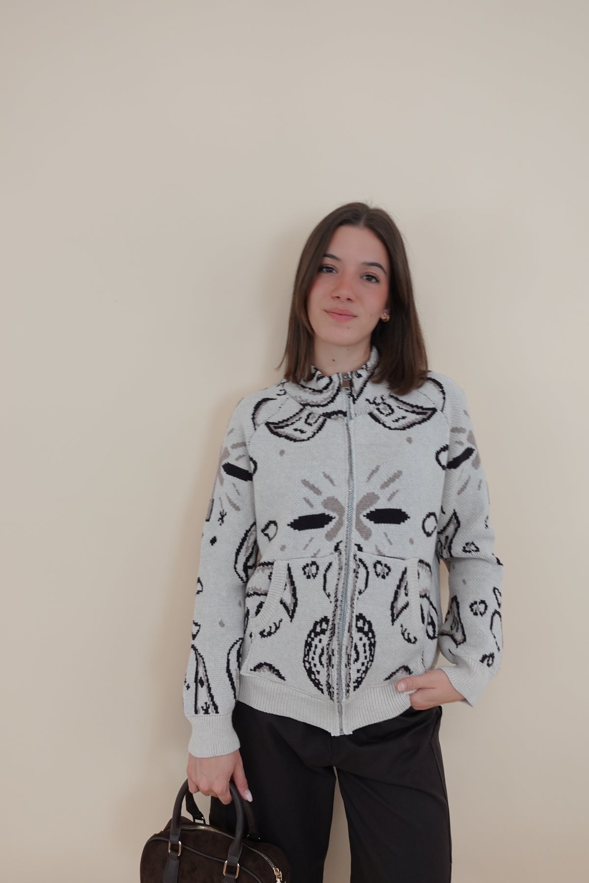 Cardigan Trend Beige