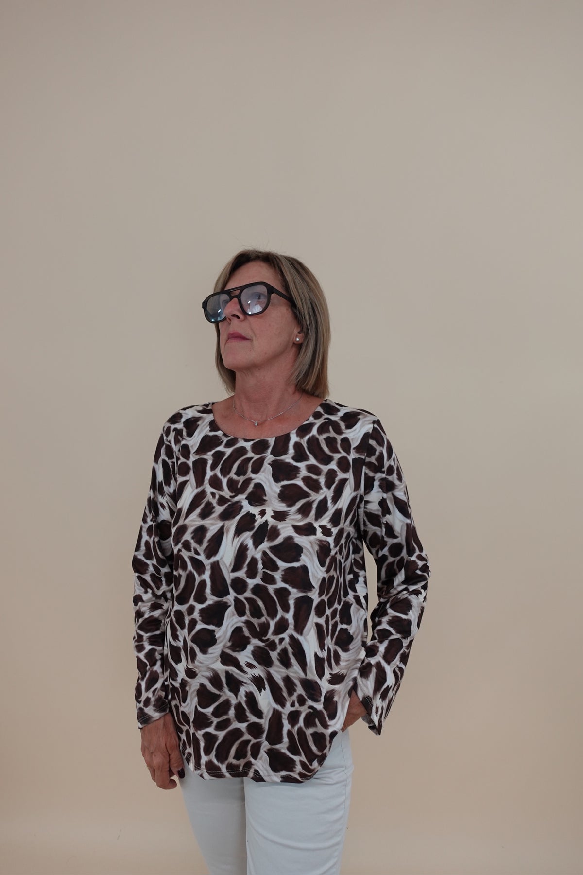 Maglia Lorella Marrone