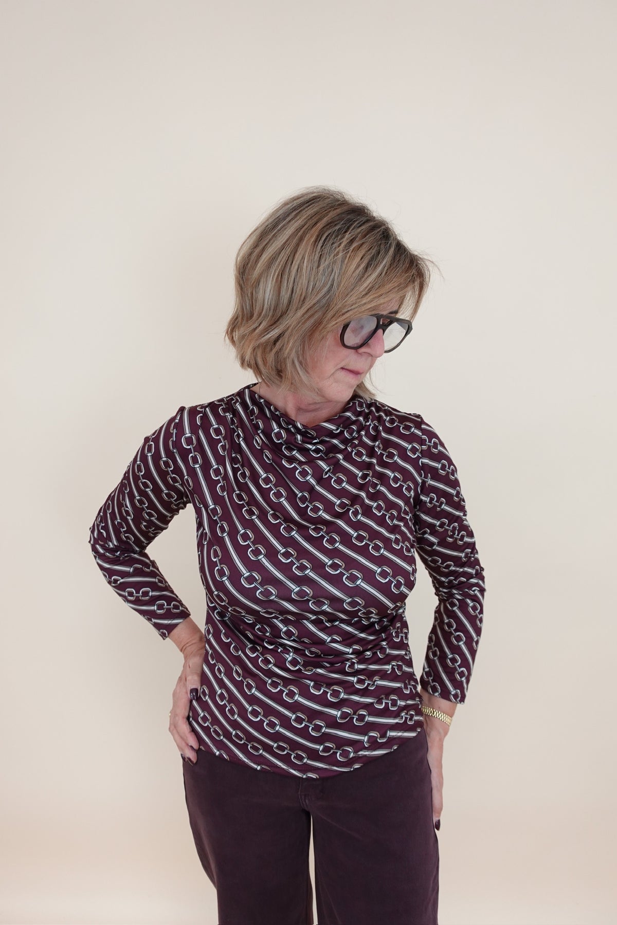 Maglia Rosanna Bordeaux