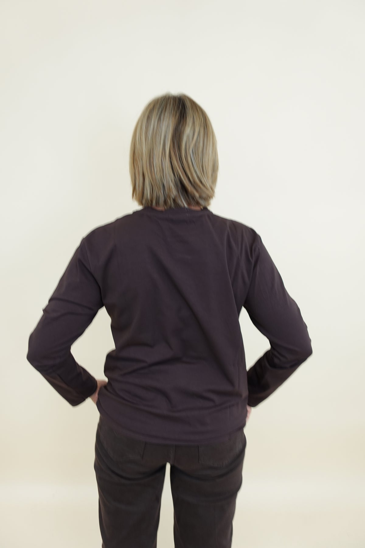 Maglia Long Big Marrone