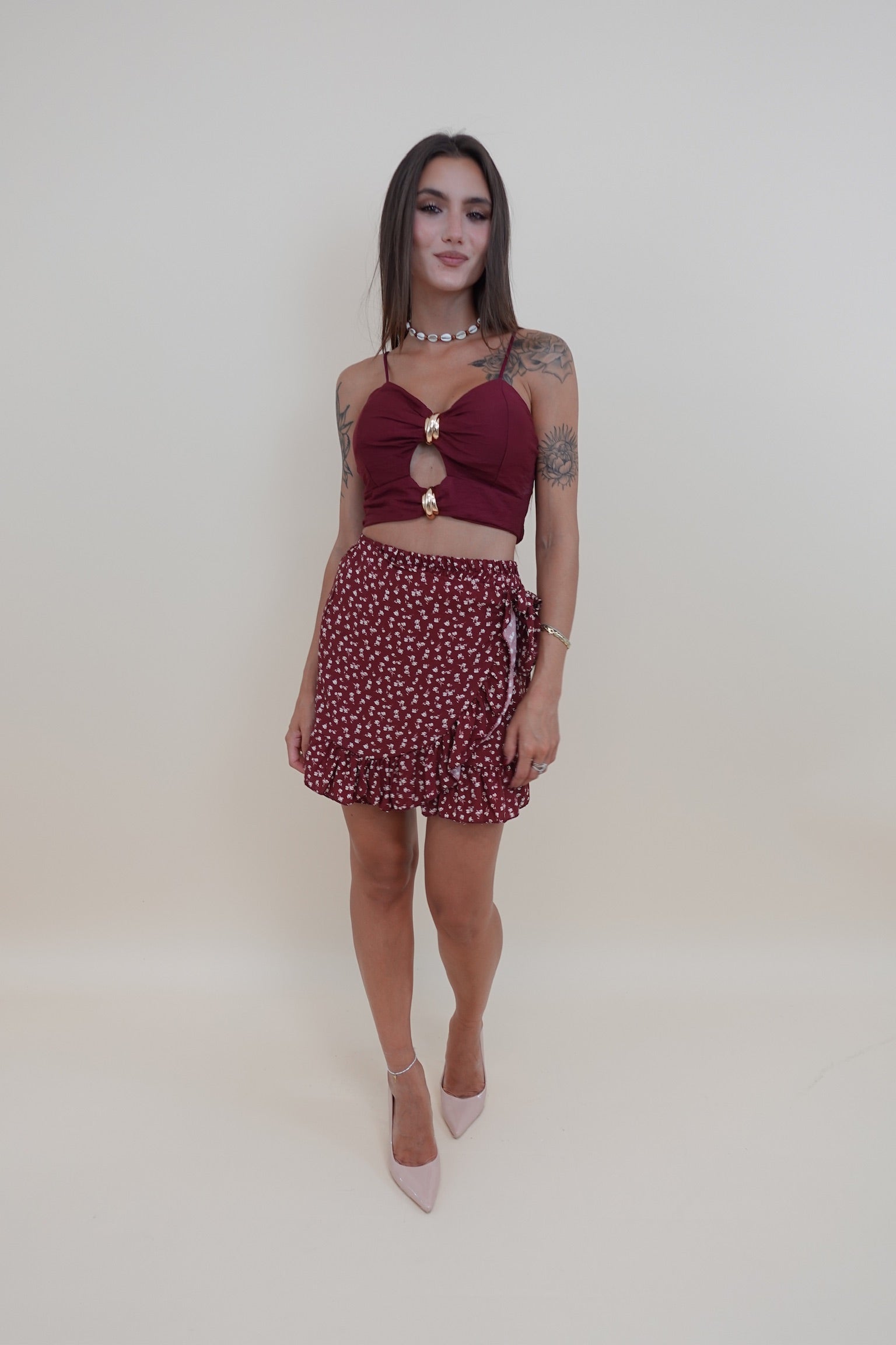 Top Creta Bordeaux