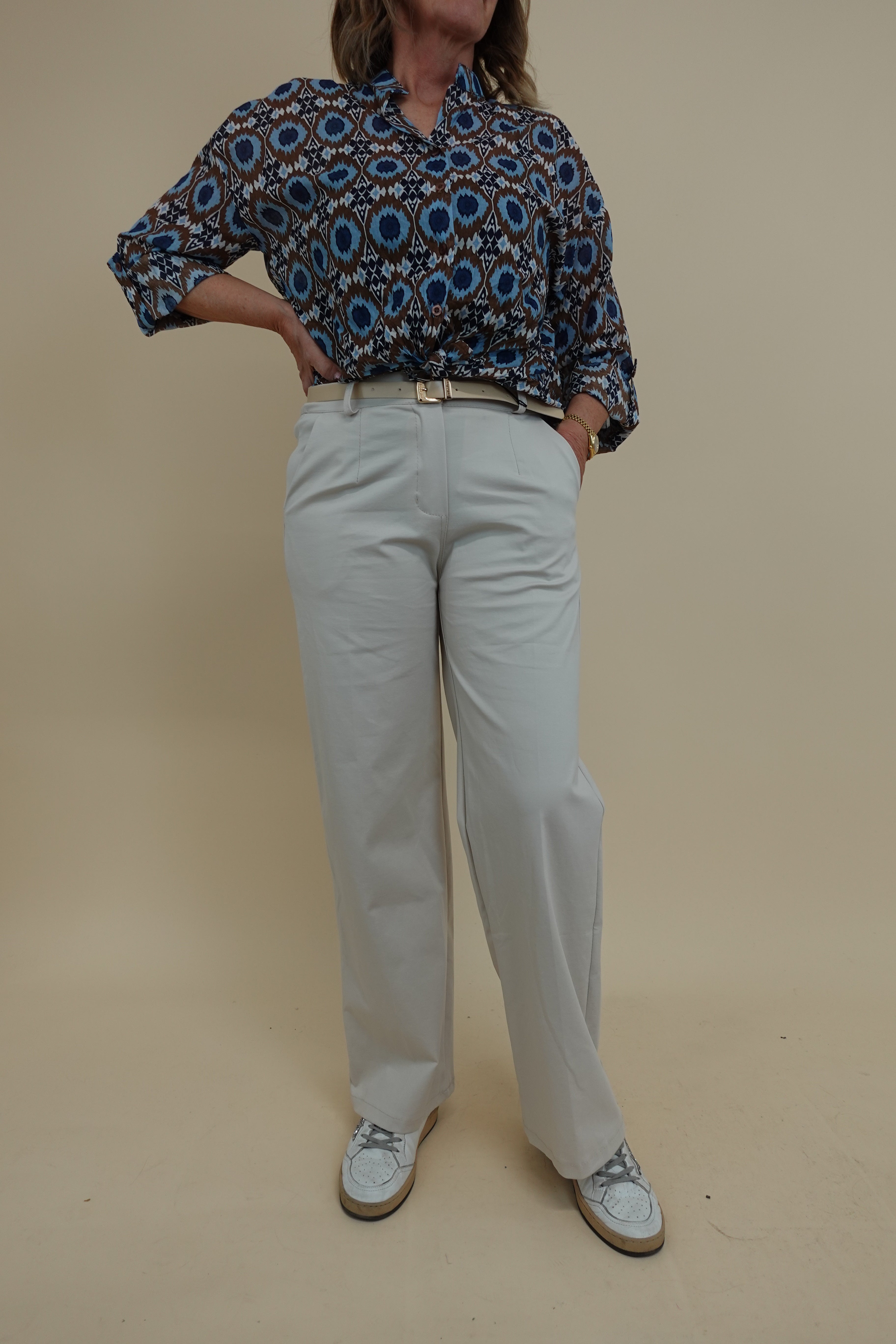 Pantalone Style Beige