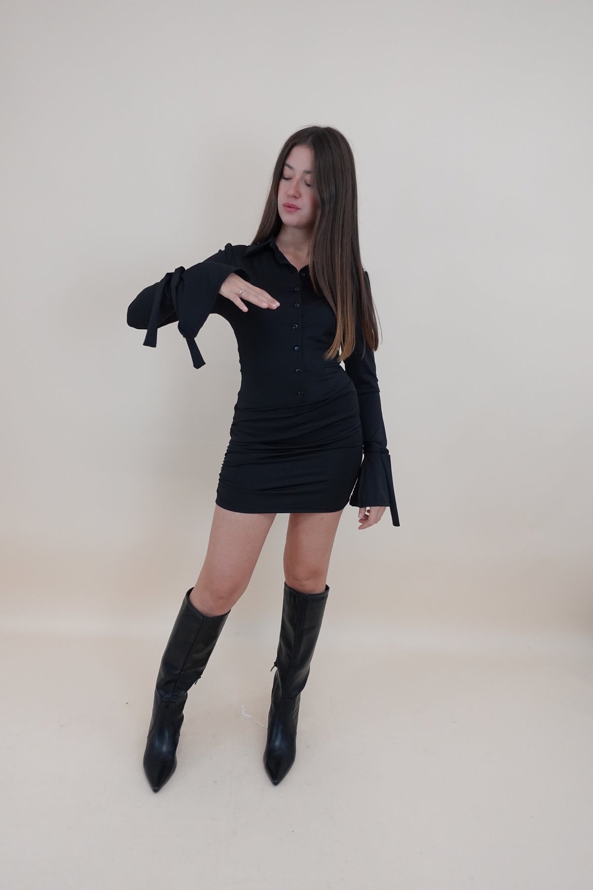 Abito Camilla Nero