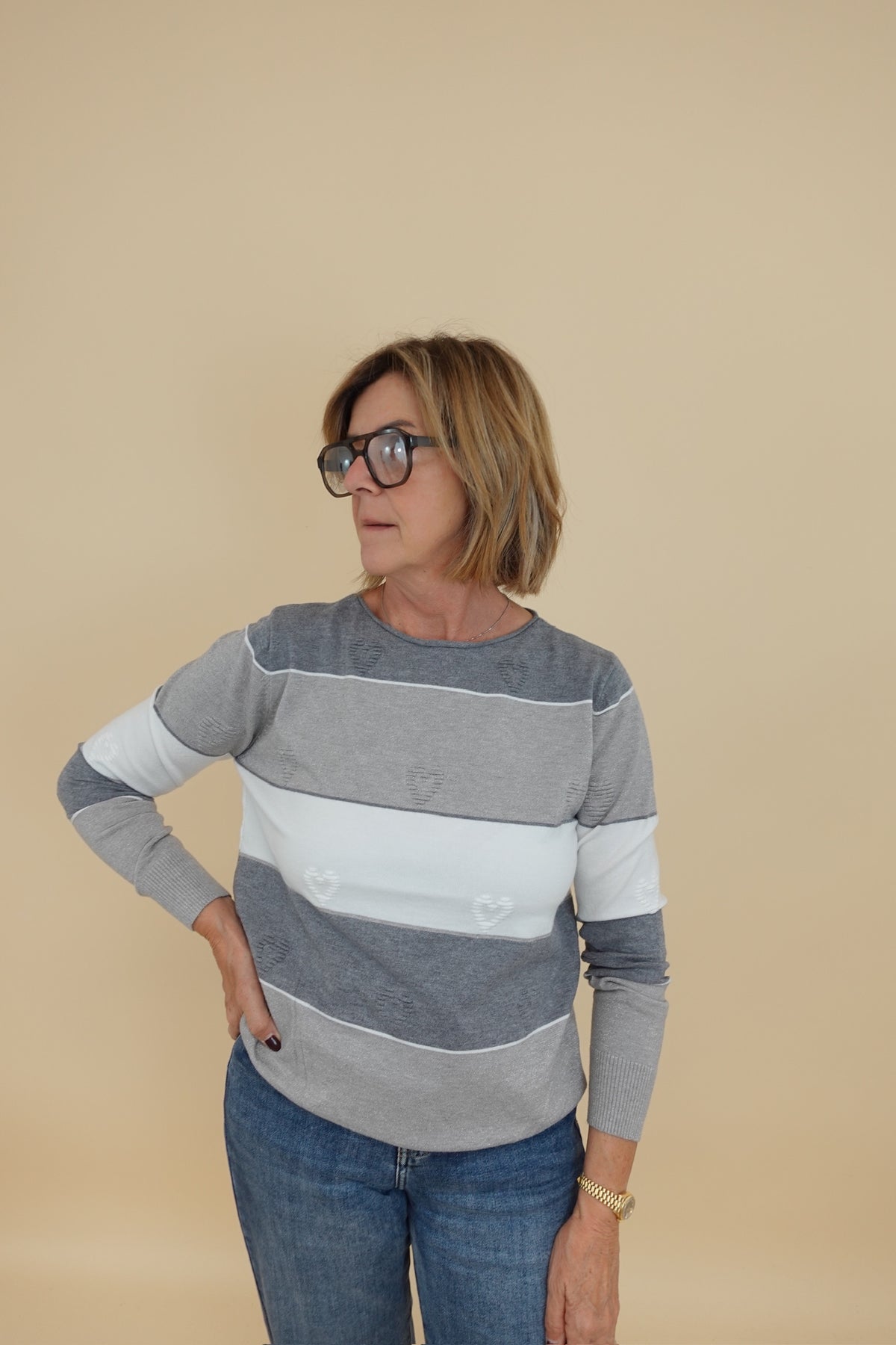 Maglia Teresa Grigia