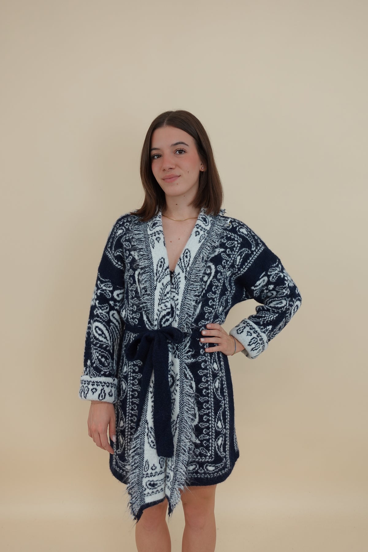 Cardigan Garda Blu