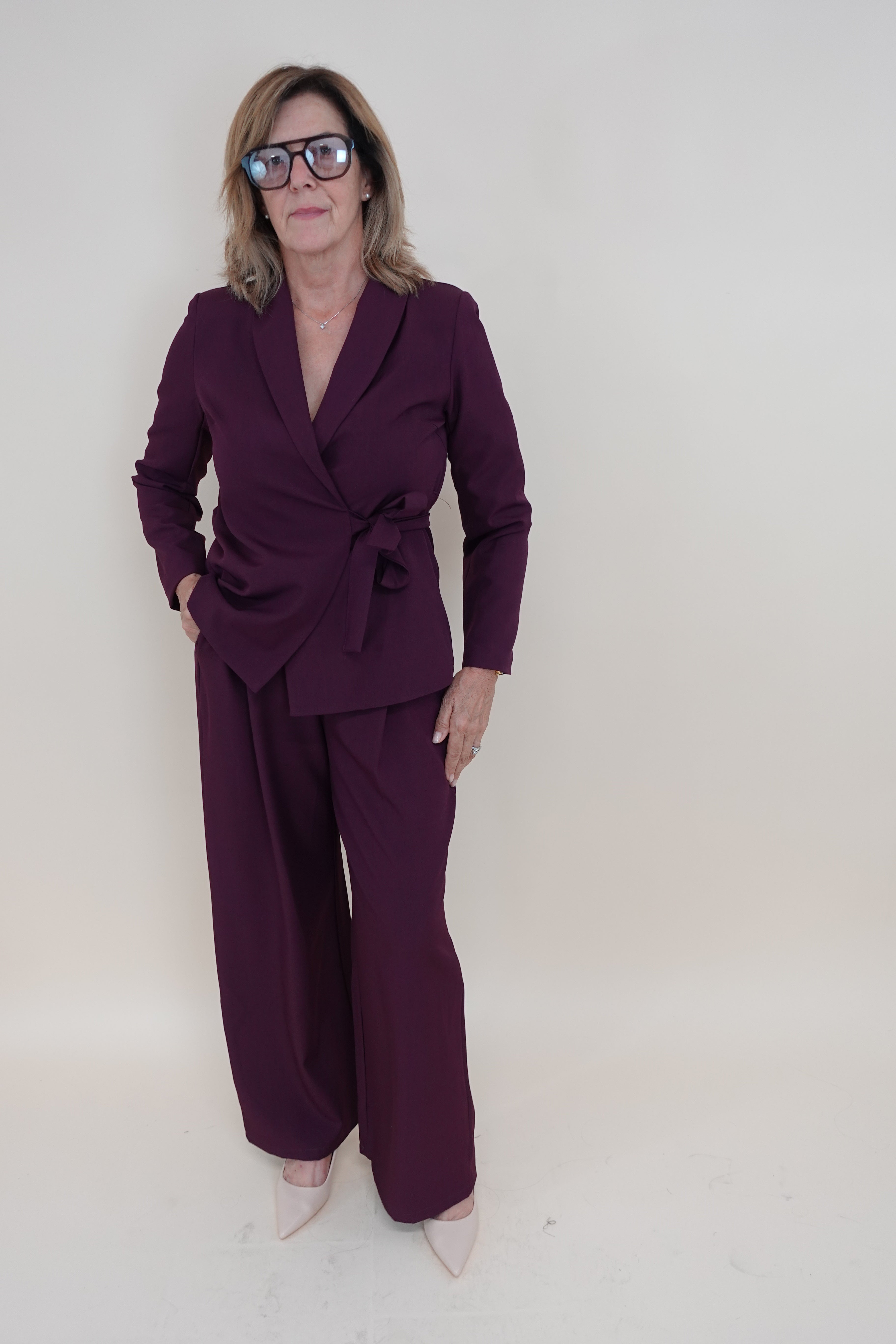 Completo Luna Bordeaux