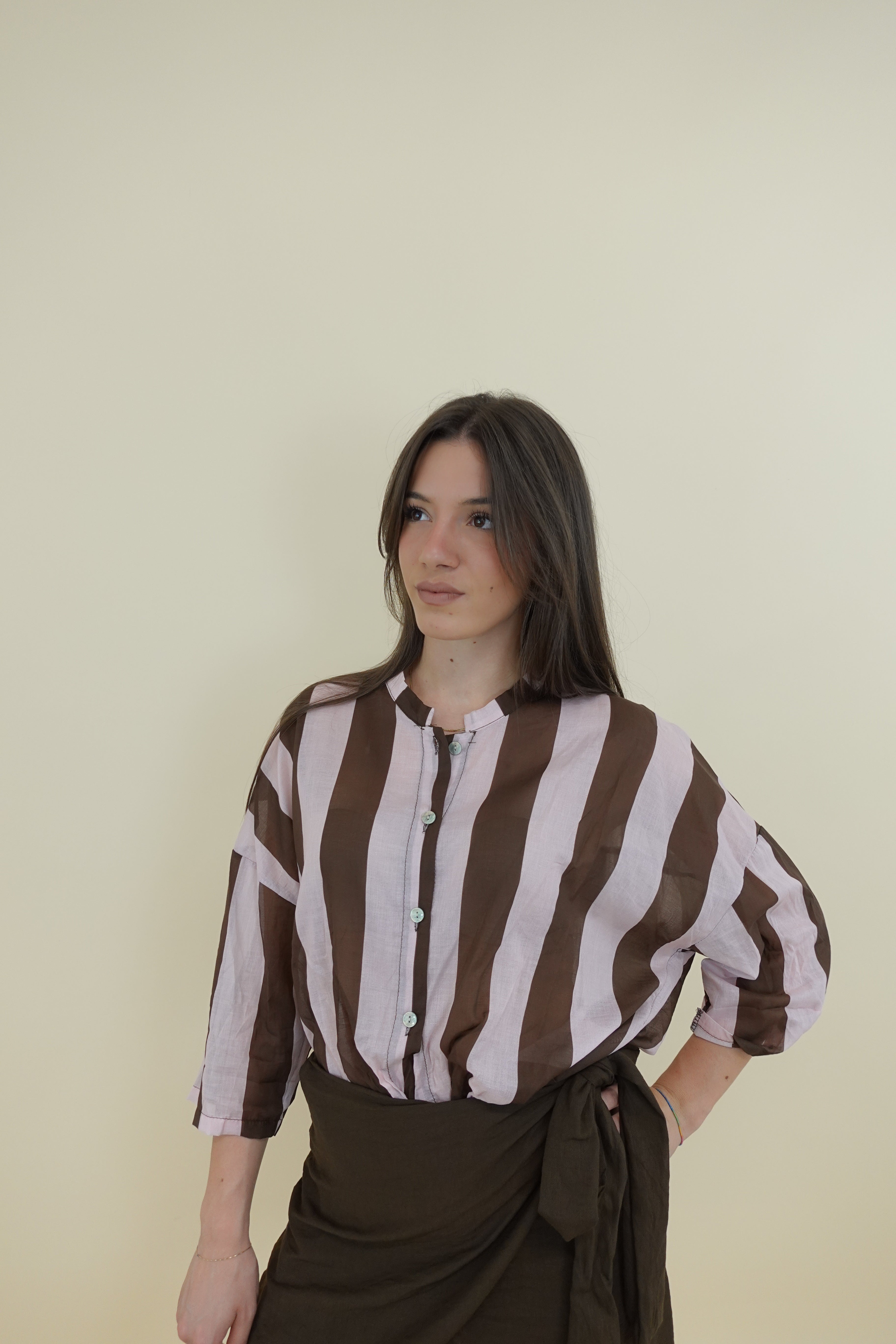Camicia San Teodoro Rosa