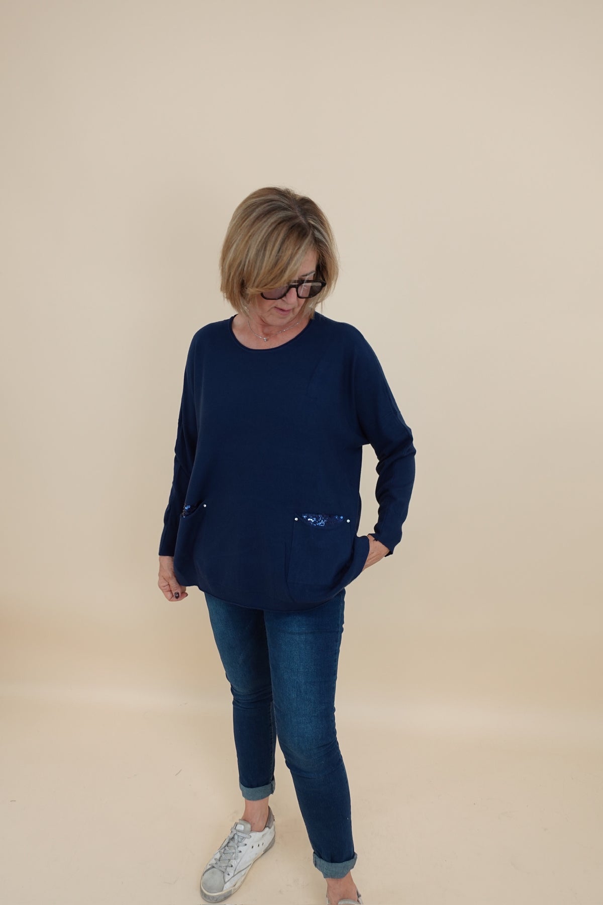 Maglia Antonietta Blu