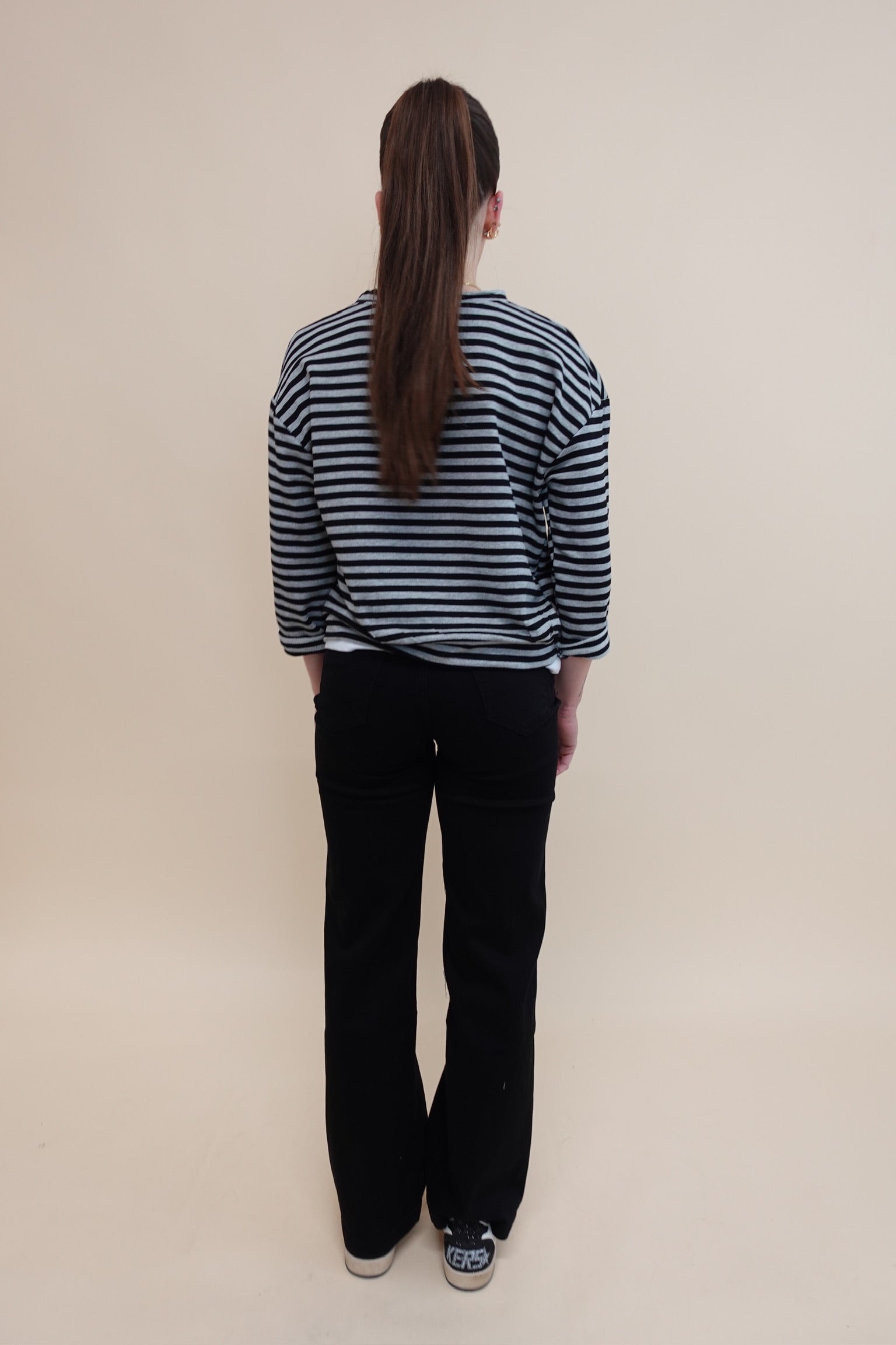 Jeans Palazzo Black