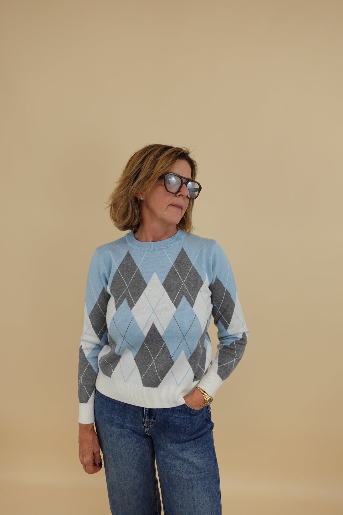 Maglione Arika Azzurro