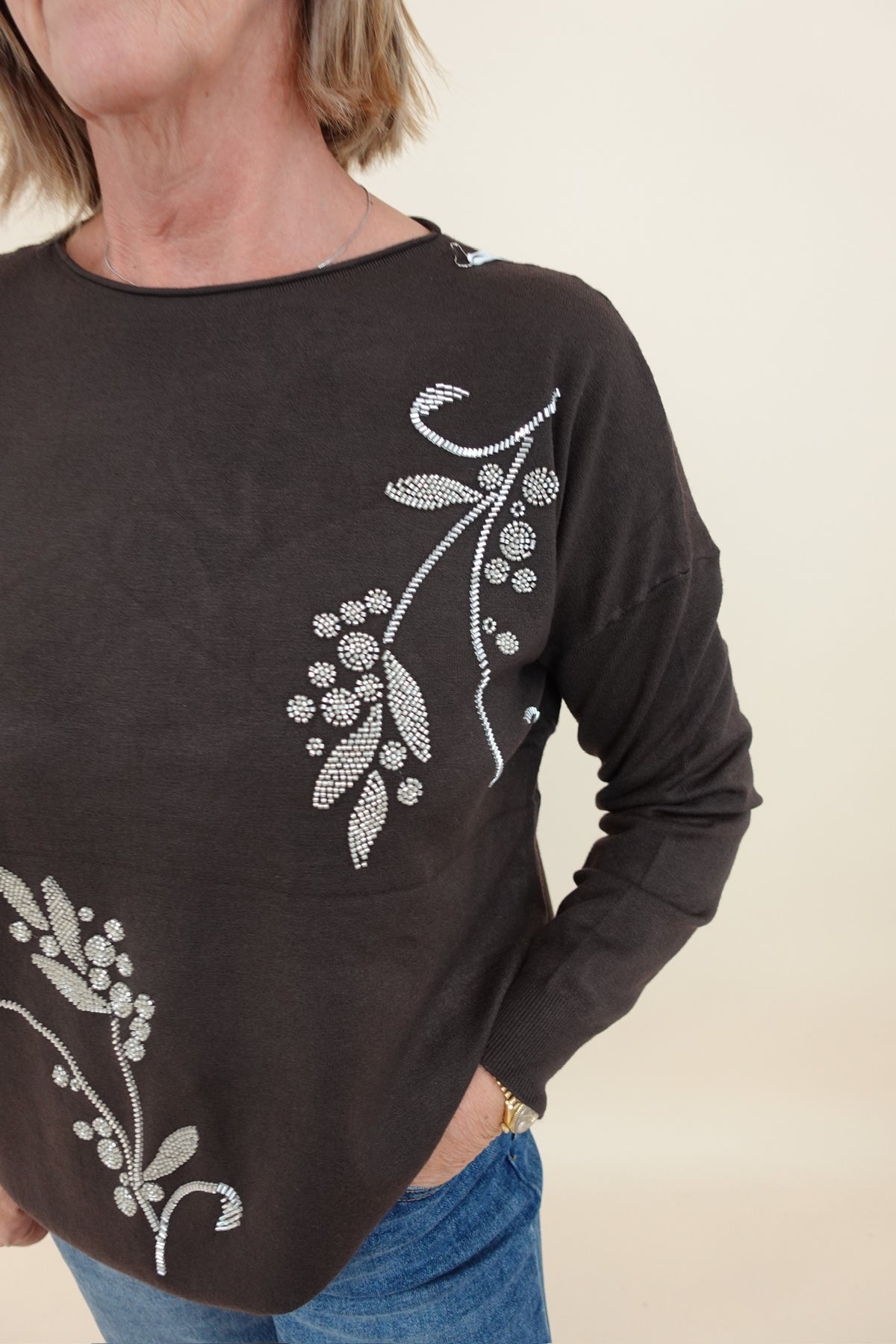 Maglia Rachele Marrone