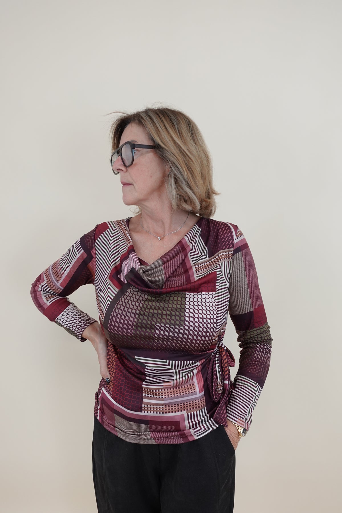 Maglia Susanna Bordeaux