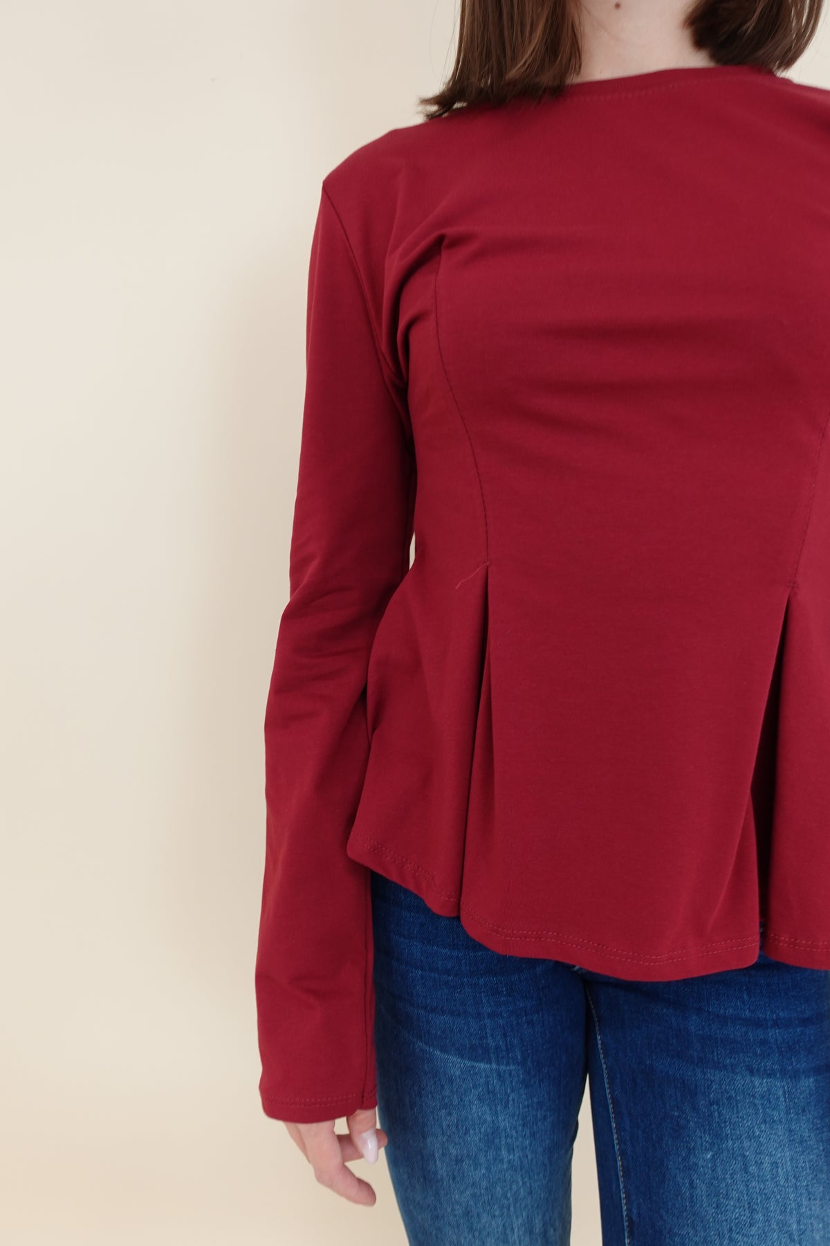 Maglia Ballerina Bordeaux
