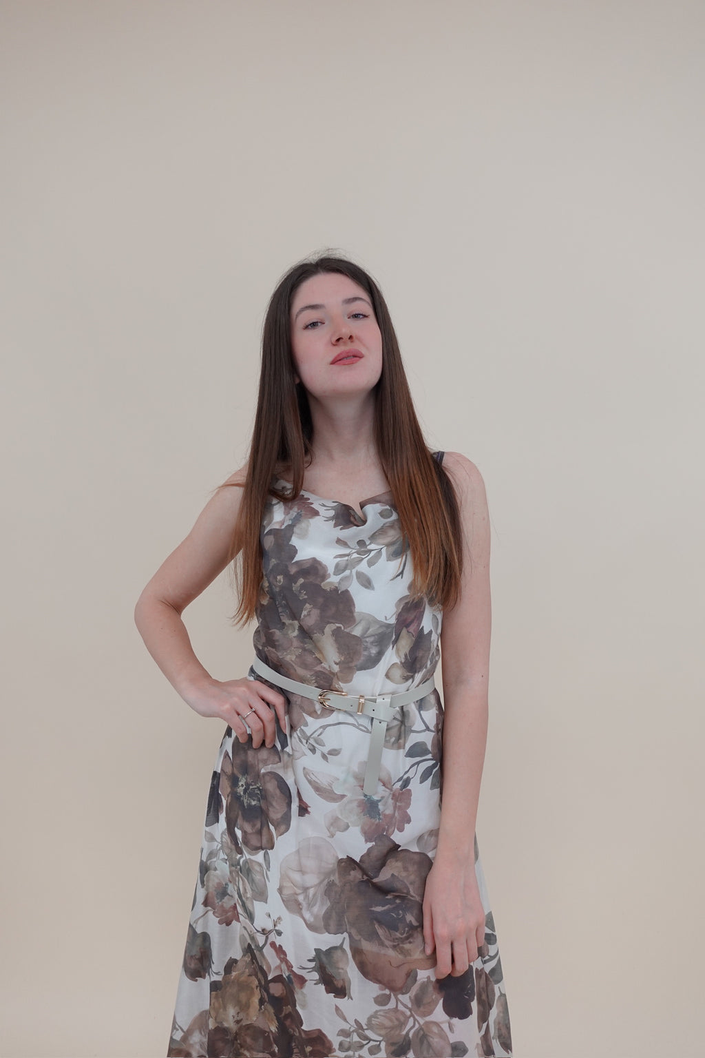 Abito Primavera Marrone