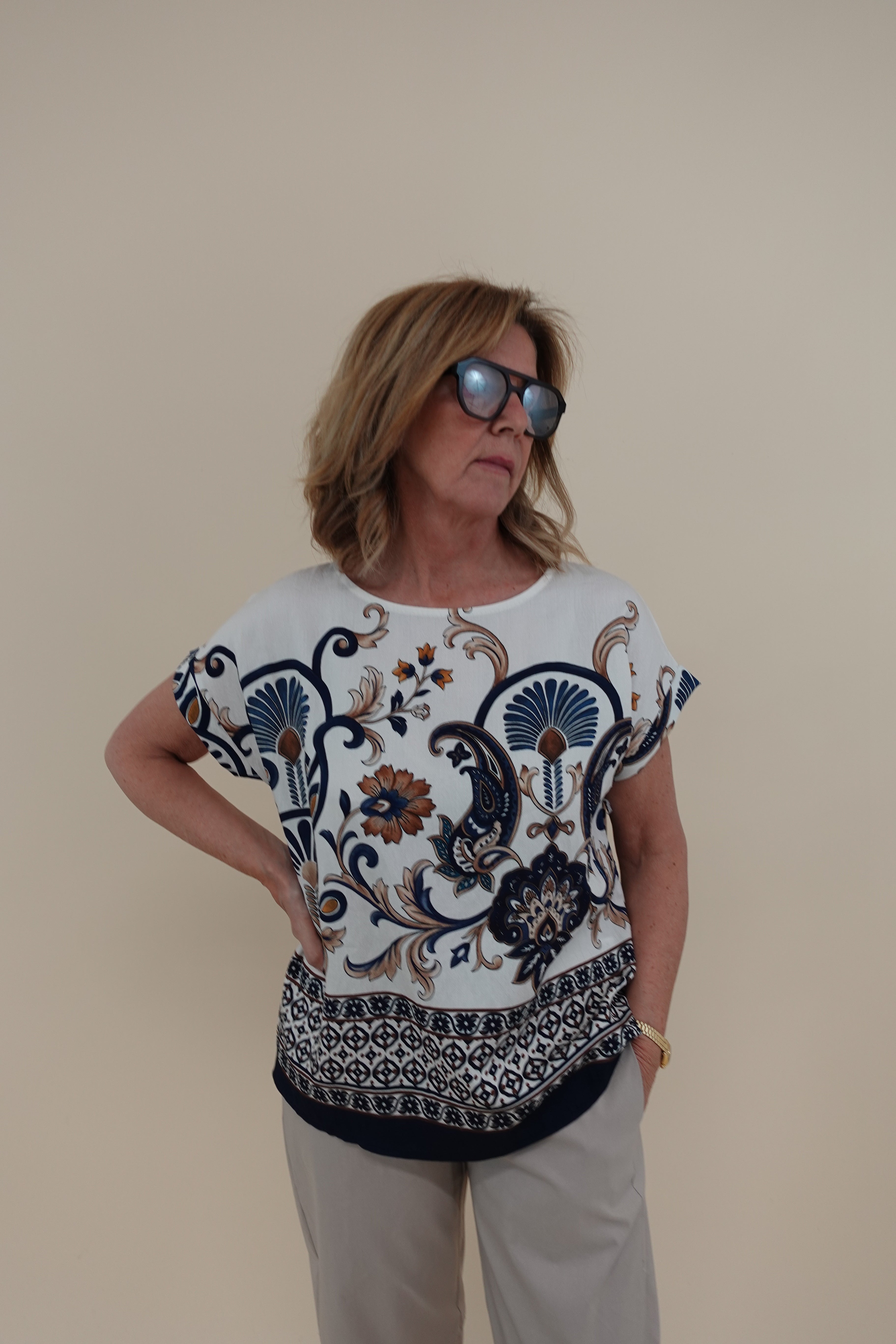 Maglia Evelina Blu