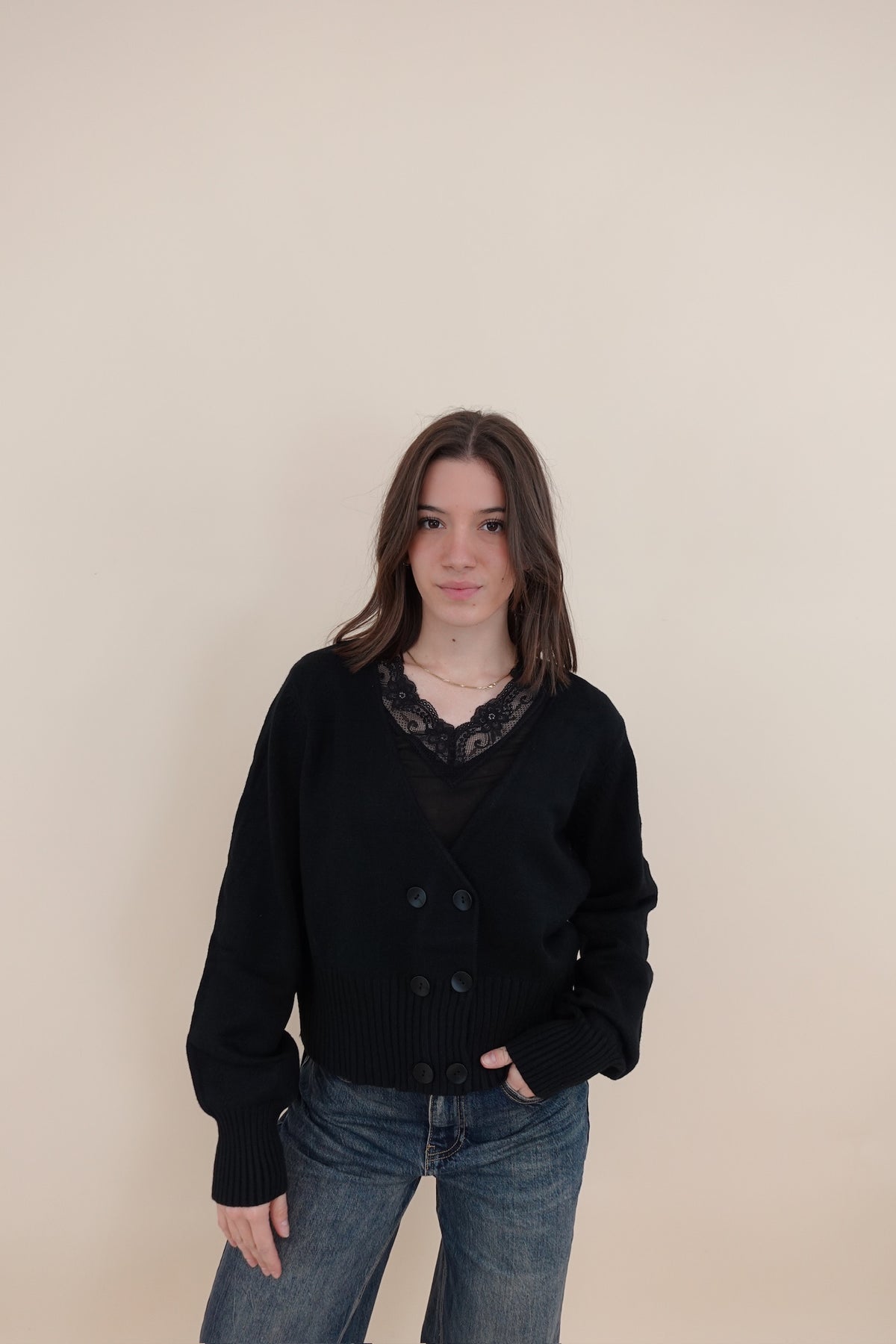 Cardigan Teresa Nero