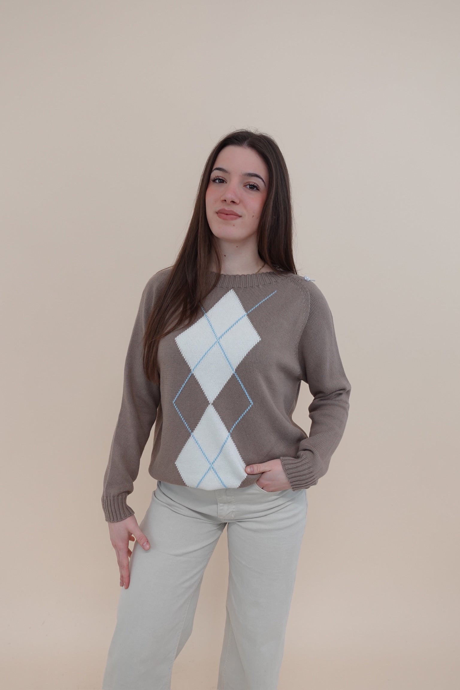 Maglione Stefania Brown