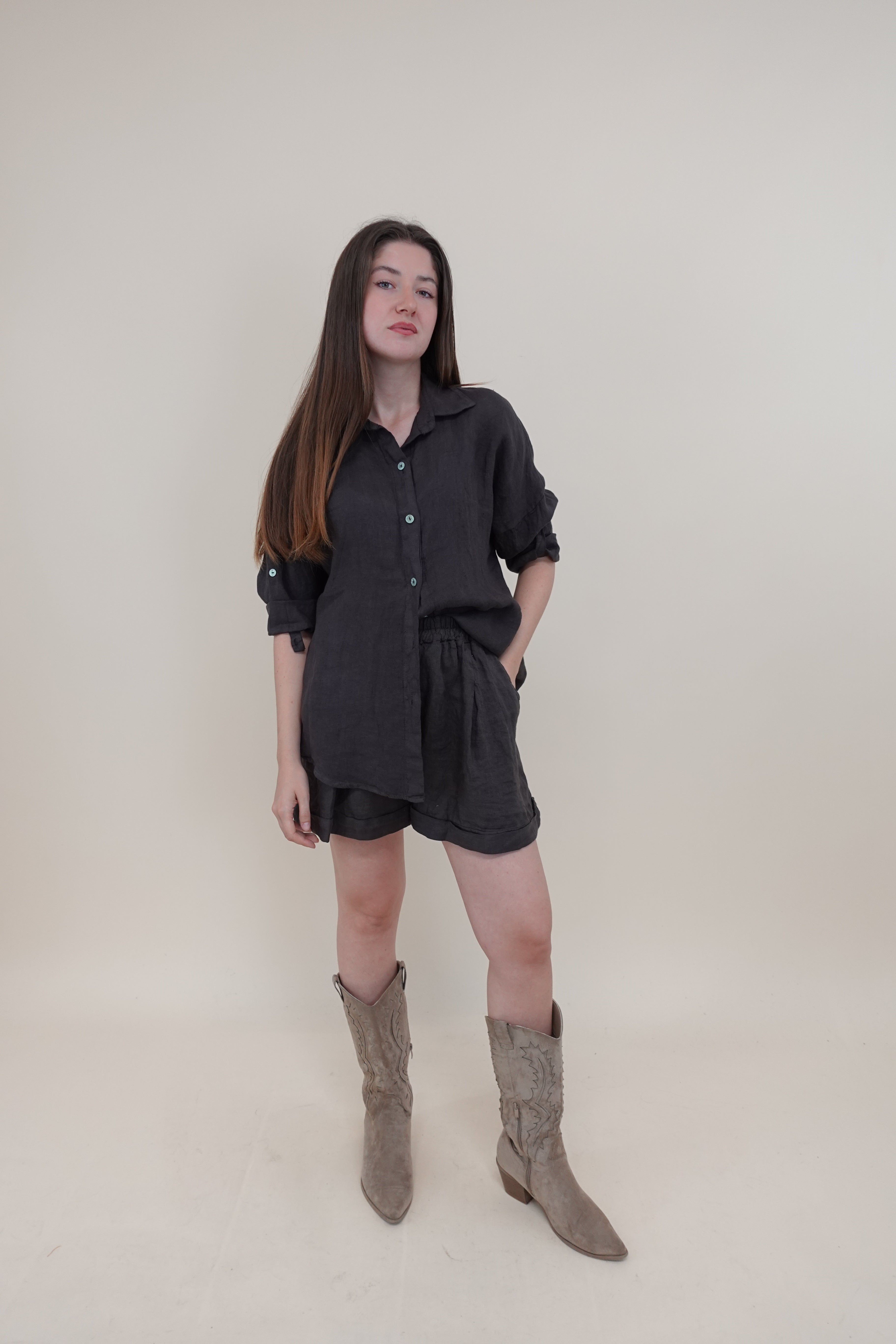 Shorts Olbia Marrone