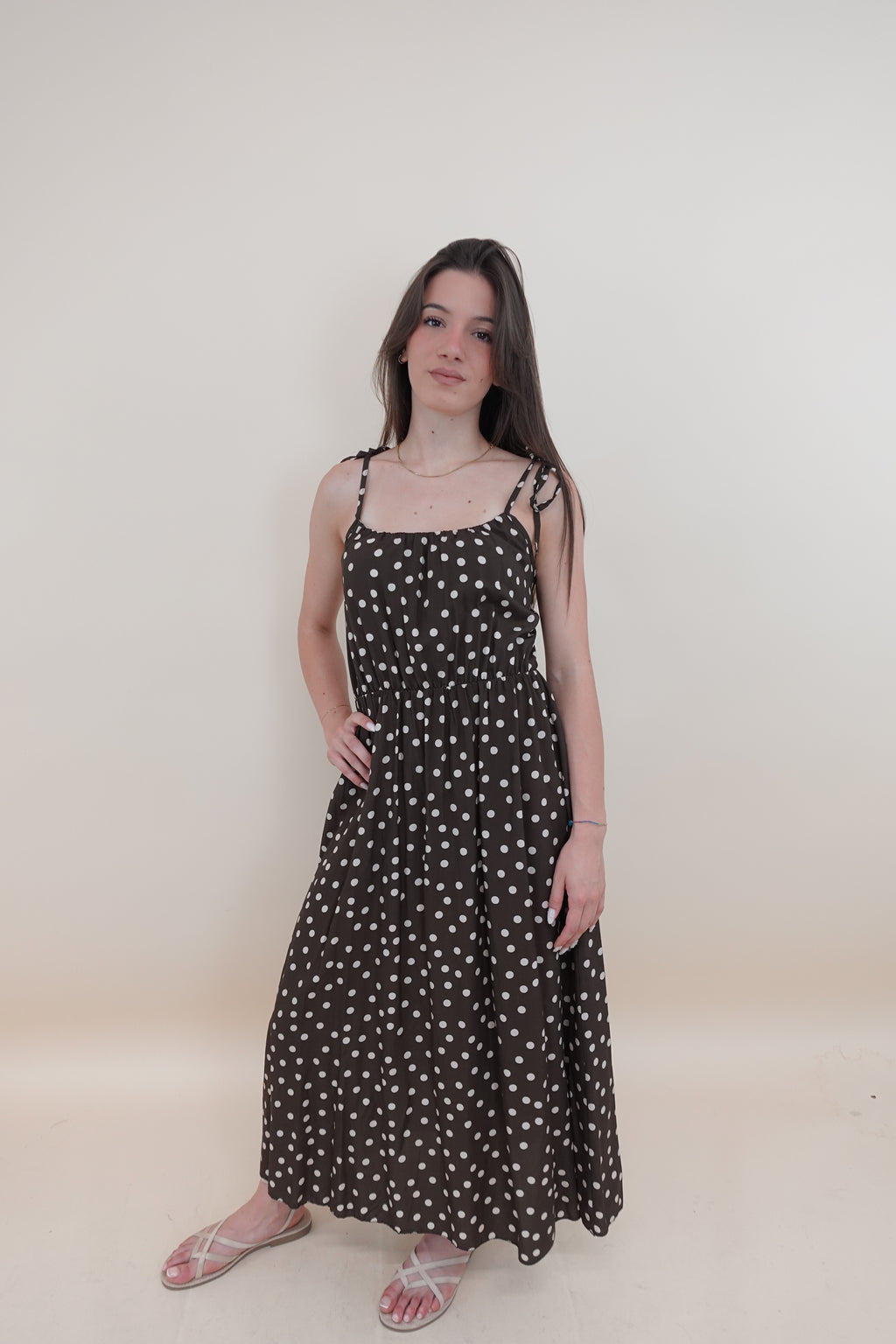 Abito Princess Pois