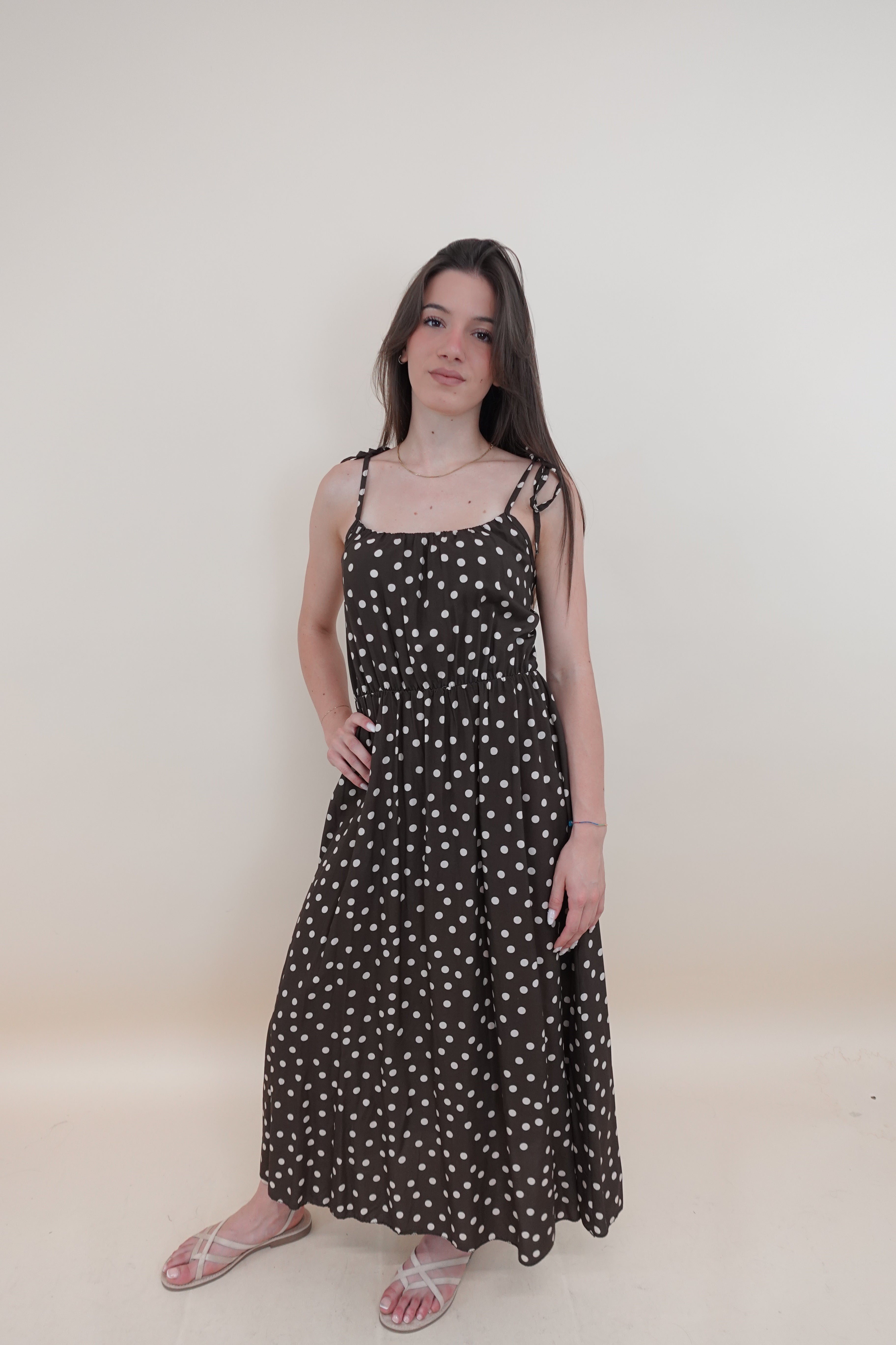 Abito Princess Pois