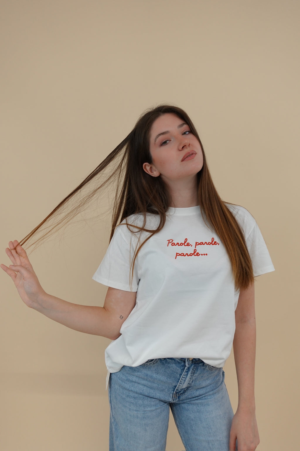 T-shirt Parole Rossa