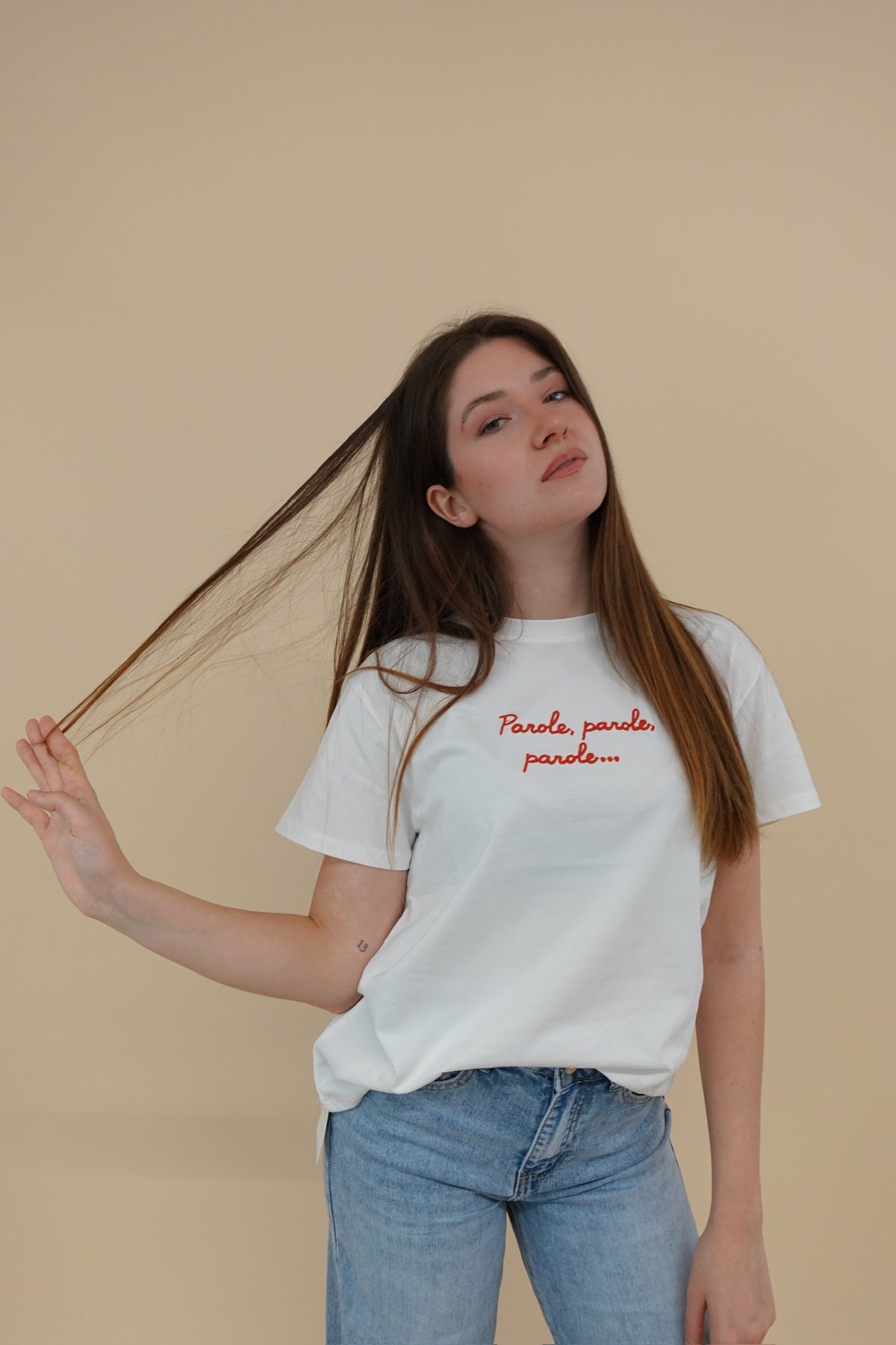 T-shirt Parole Rossa