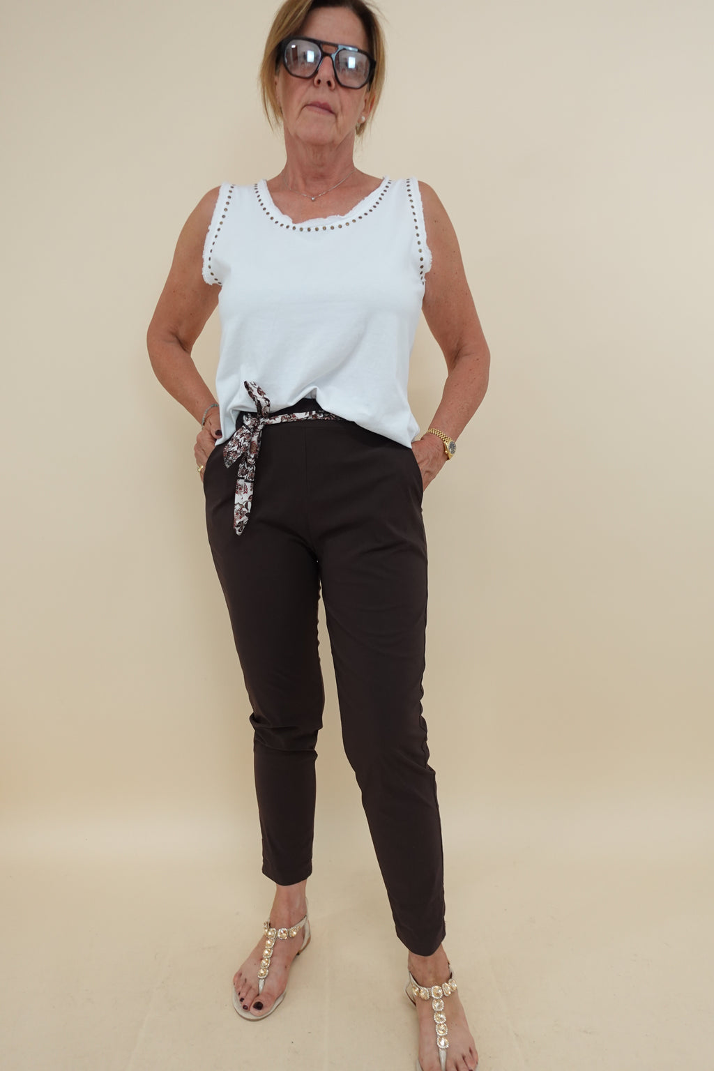 Pantalone Salento Marrone