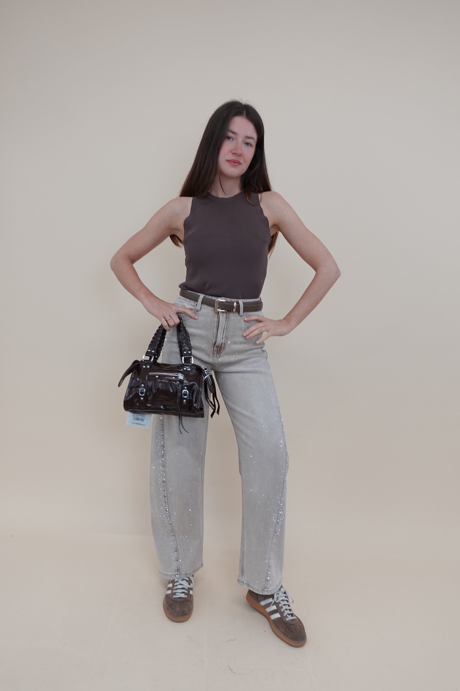 Borsa City Marrone