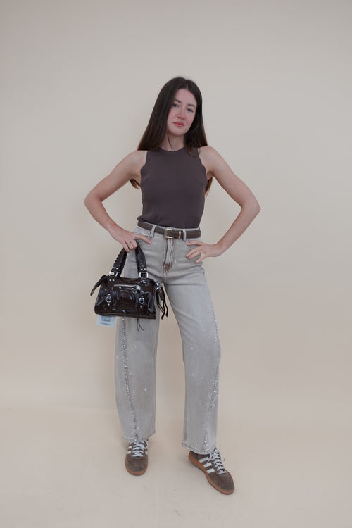 Borsa City Marrone