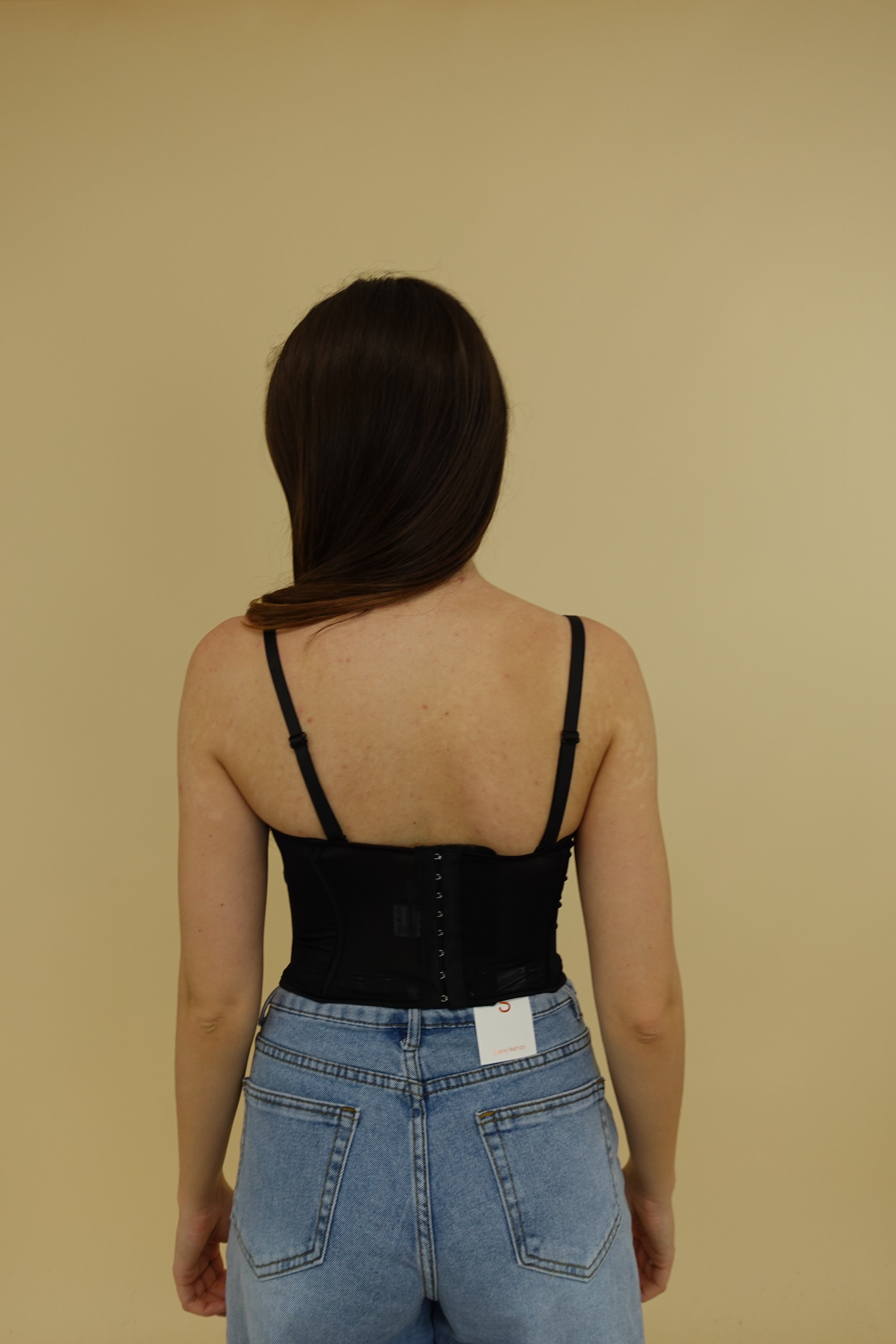 Corsetto Pizzo Black
