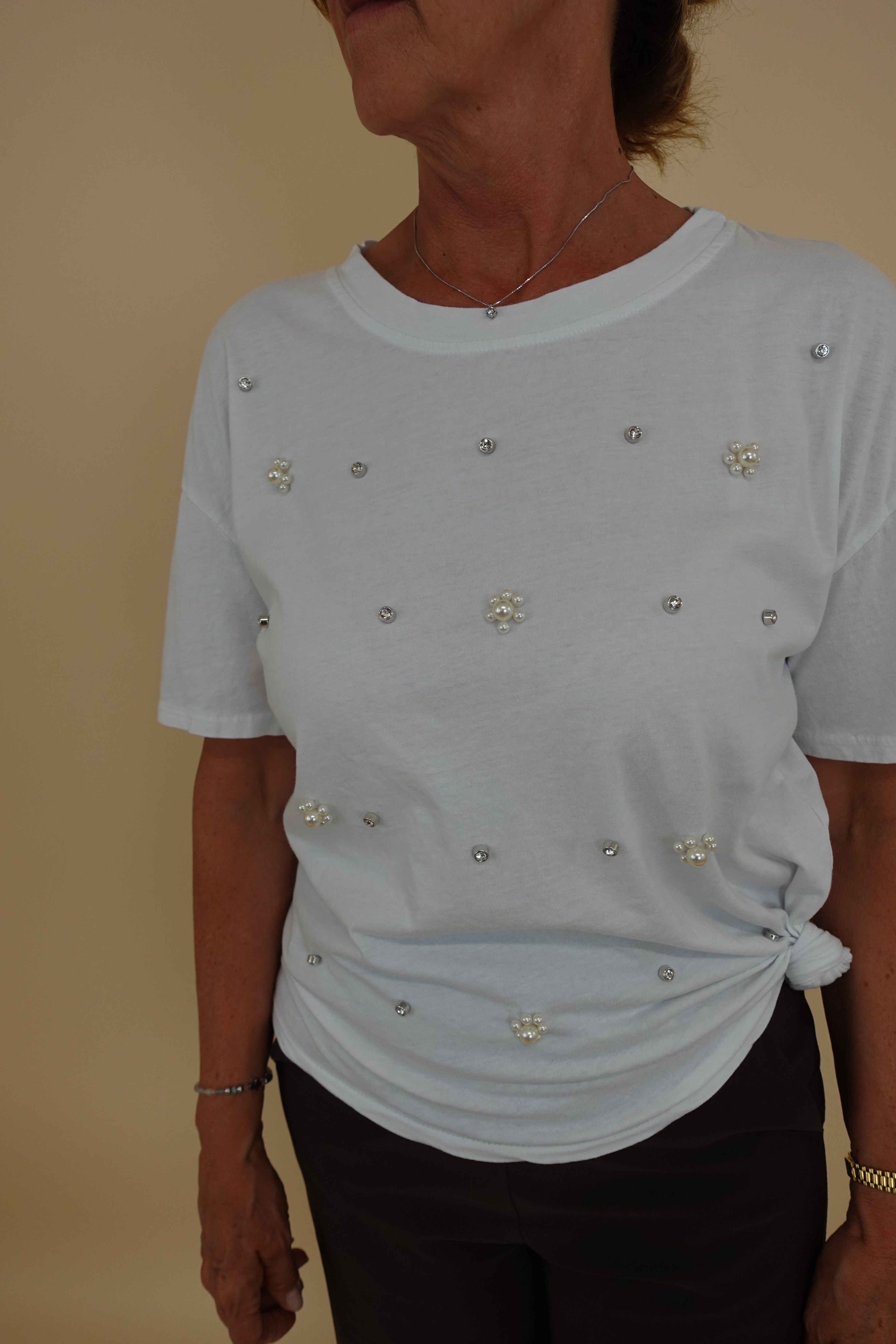 T-shirt Pela Bianca