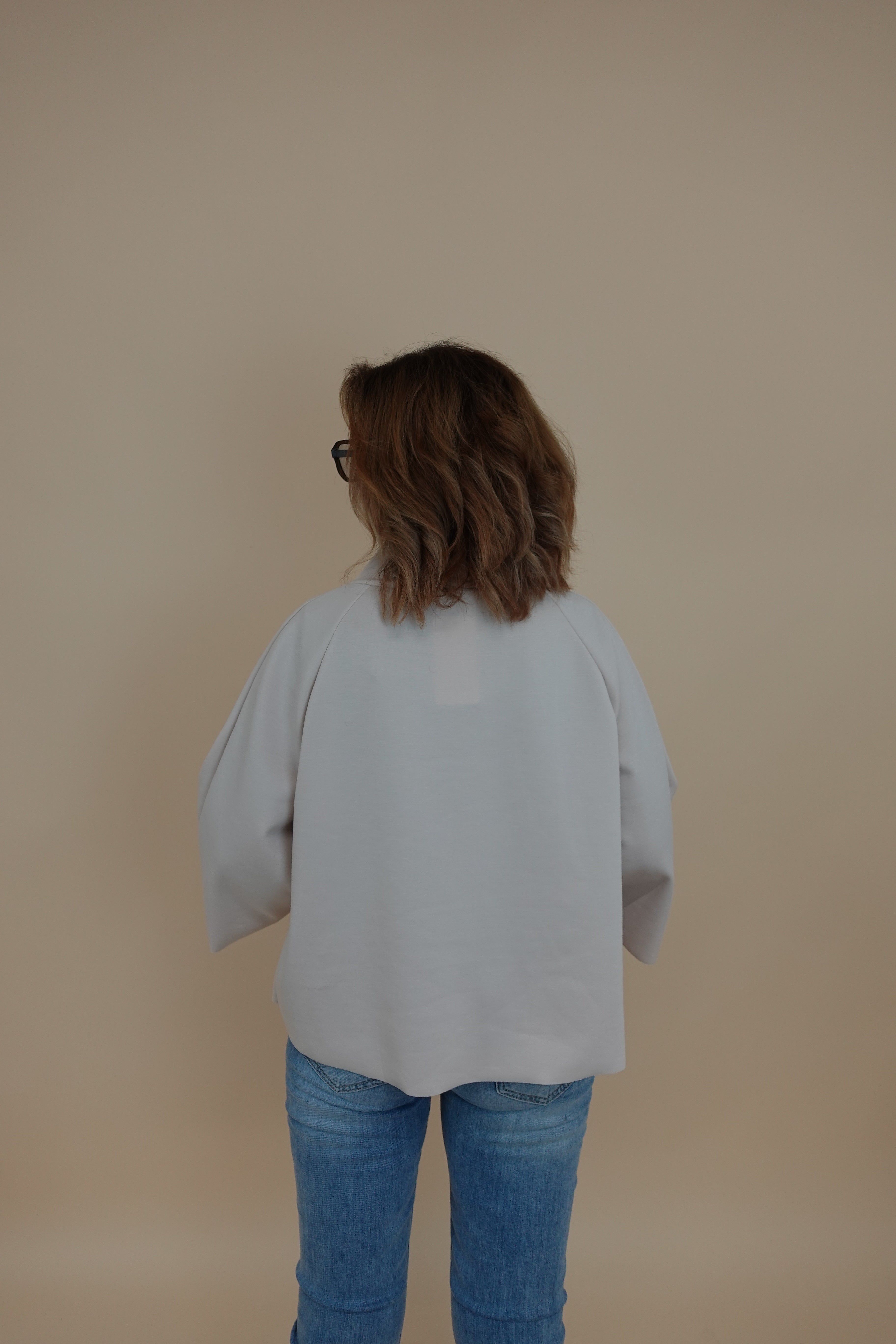 Giacca campana beige