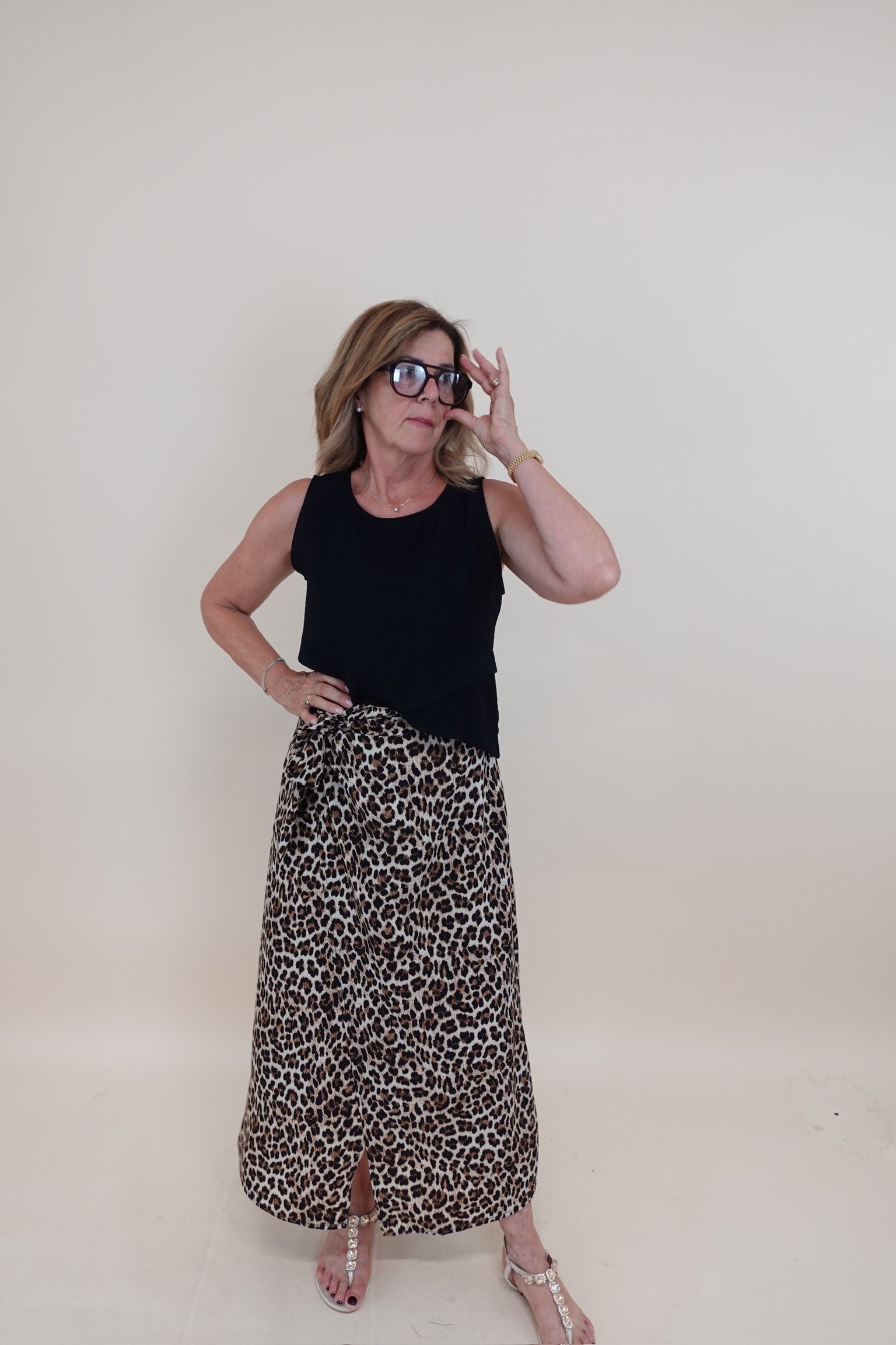 Gonna Pareo Long Leopard