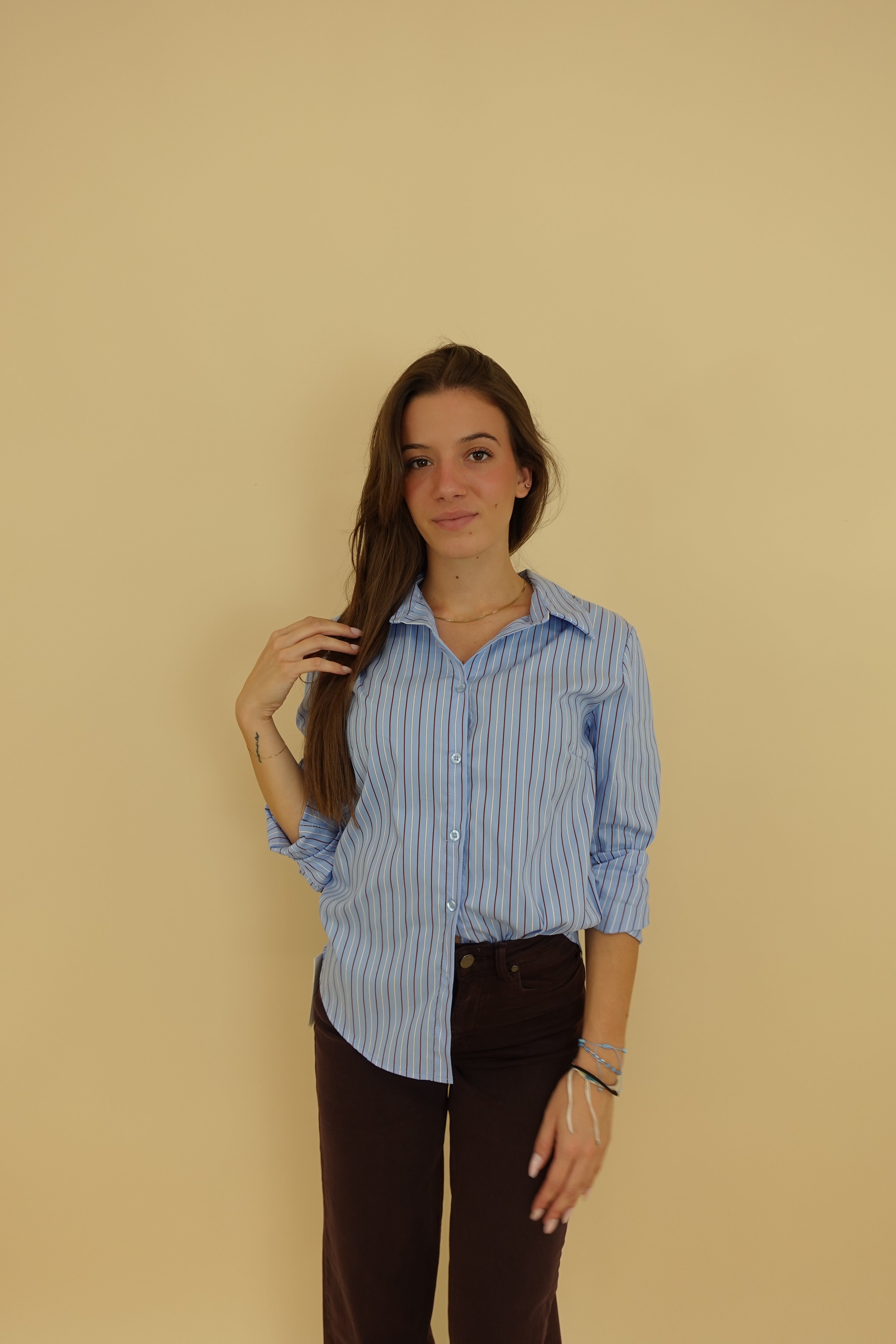 Camicia righe fine